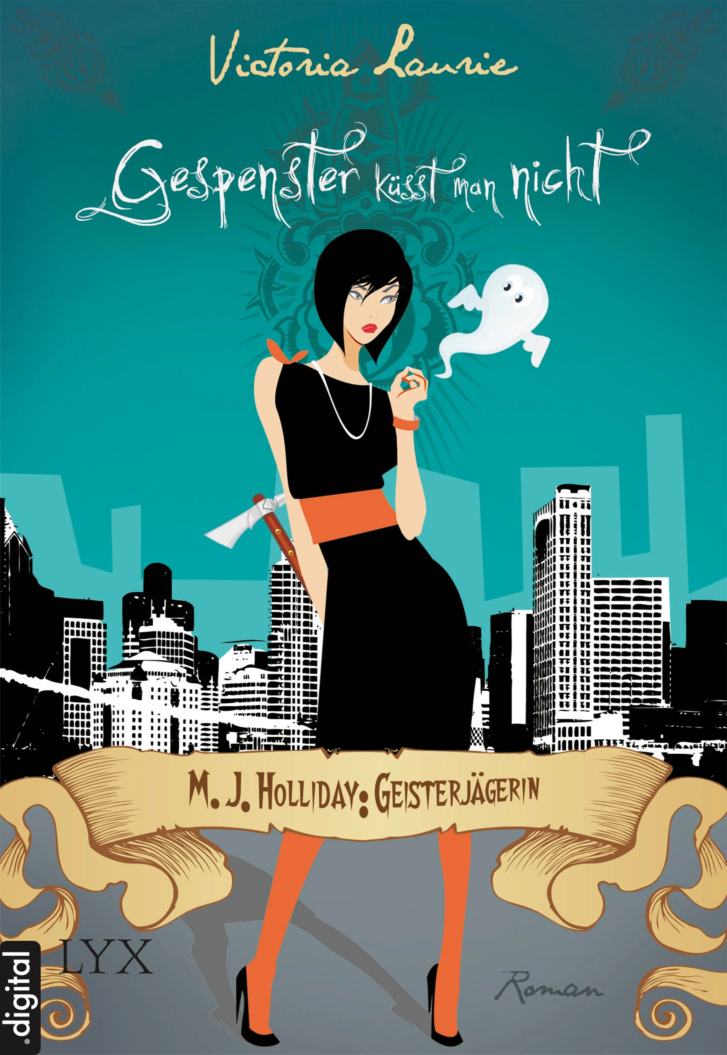 Cover: M.J. Holliday: Geisterjägerin - Gespenster küsst man nicht (E-Book) von Victoria Laurie