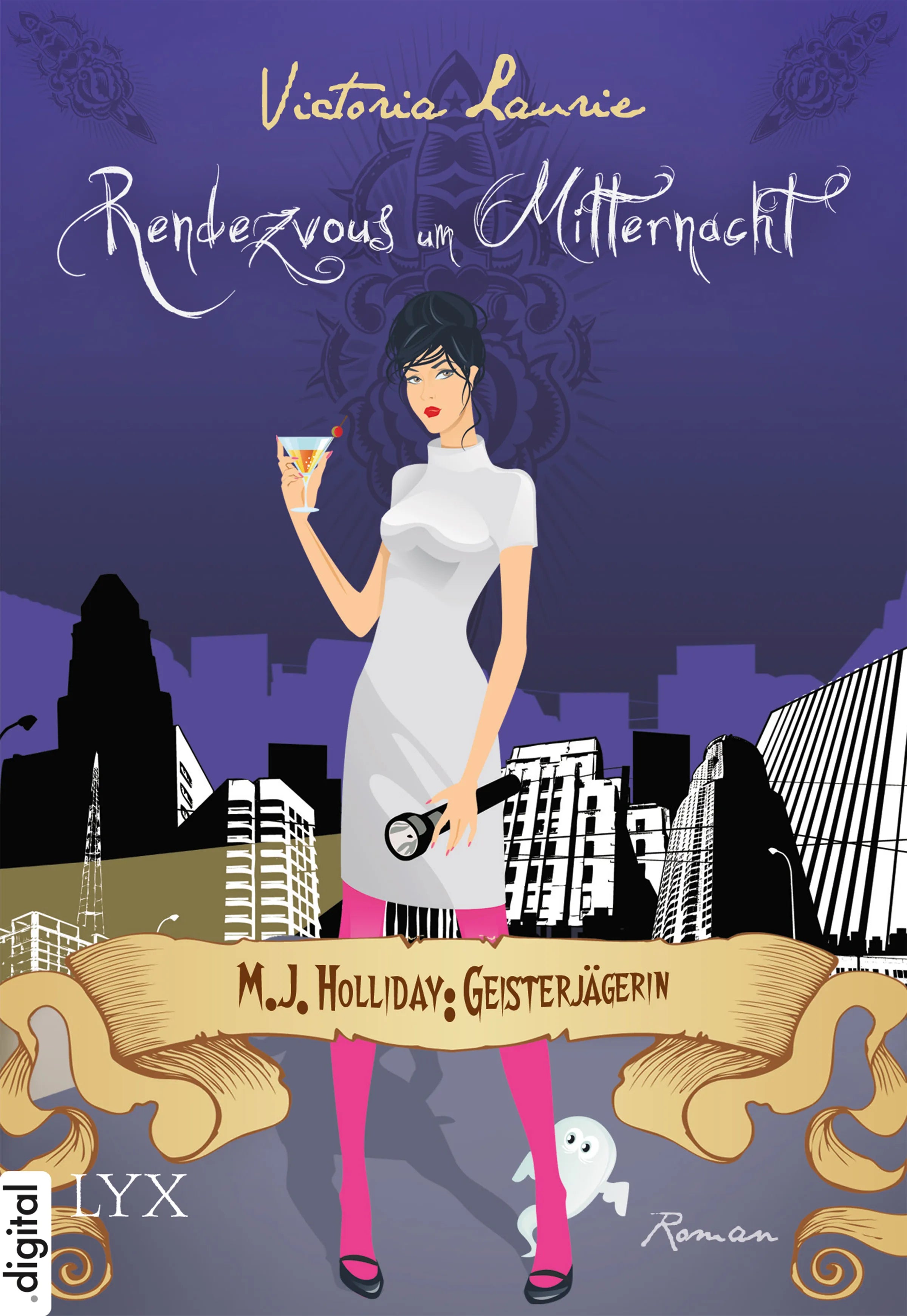 Cover: M.J. Holliday: Geisterjägerin - Rendezvous um Mitternacht (E-Book) von Victoria Laurie