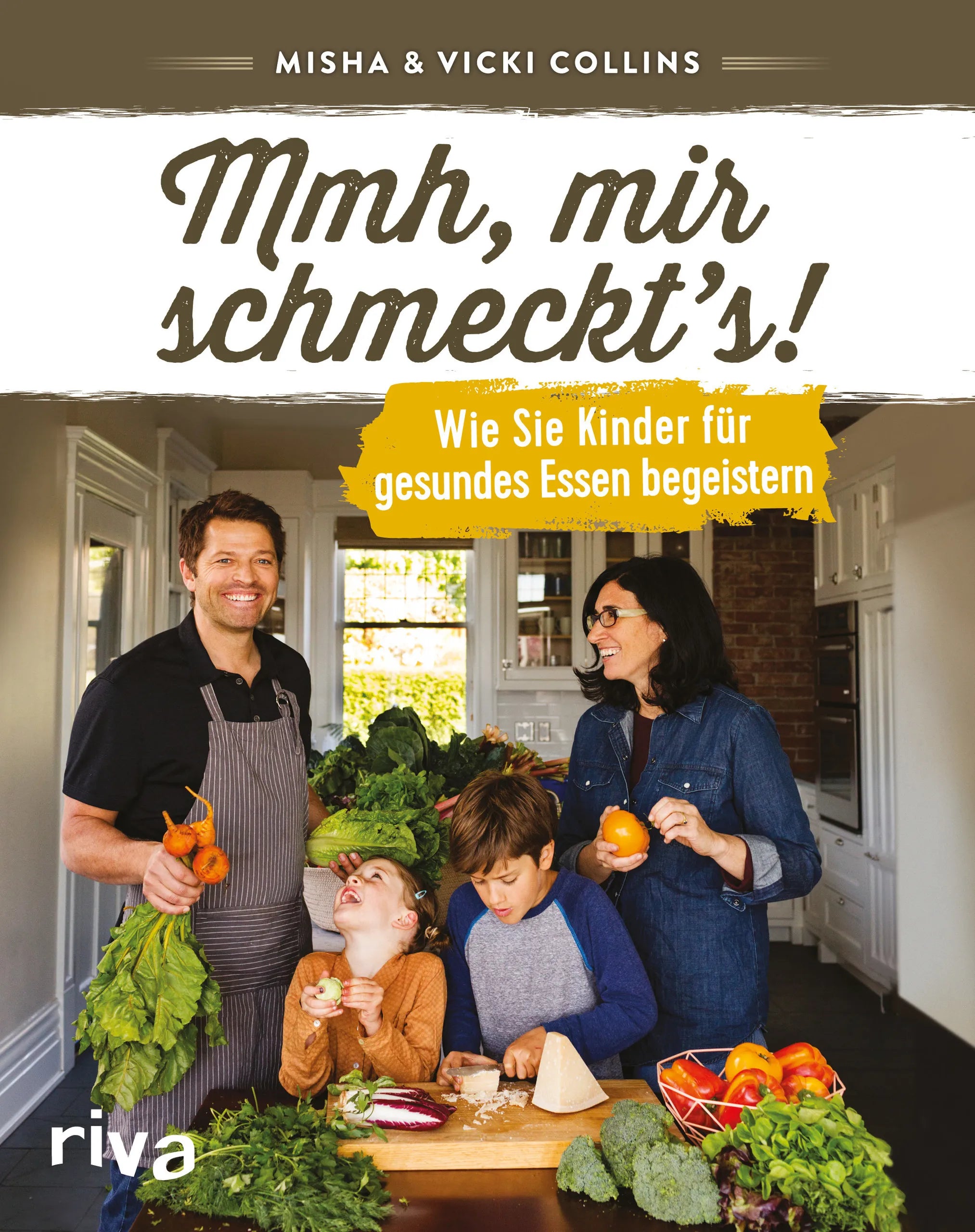 Buchcover von 'Mmh, mir schmeckt’s!' - Gebundene Ausgabe von Misha Collins