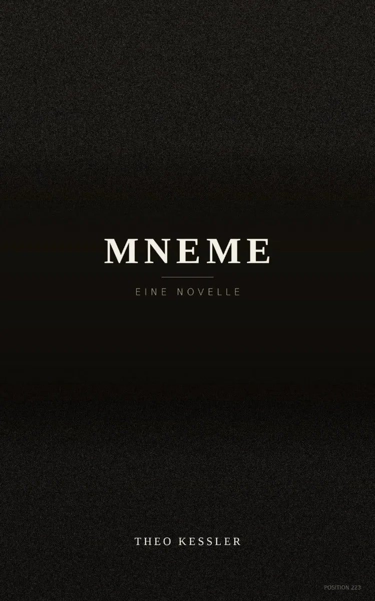 Cover: MNEME (E-Book) von Theo Kessler