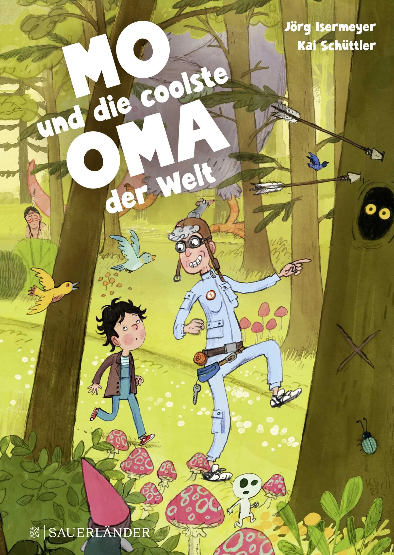 Buchcover von 'Mo und die coolste Oma der Welt' - Gebundene Ausgabe von Jörg Isermeyer