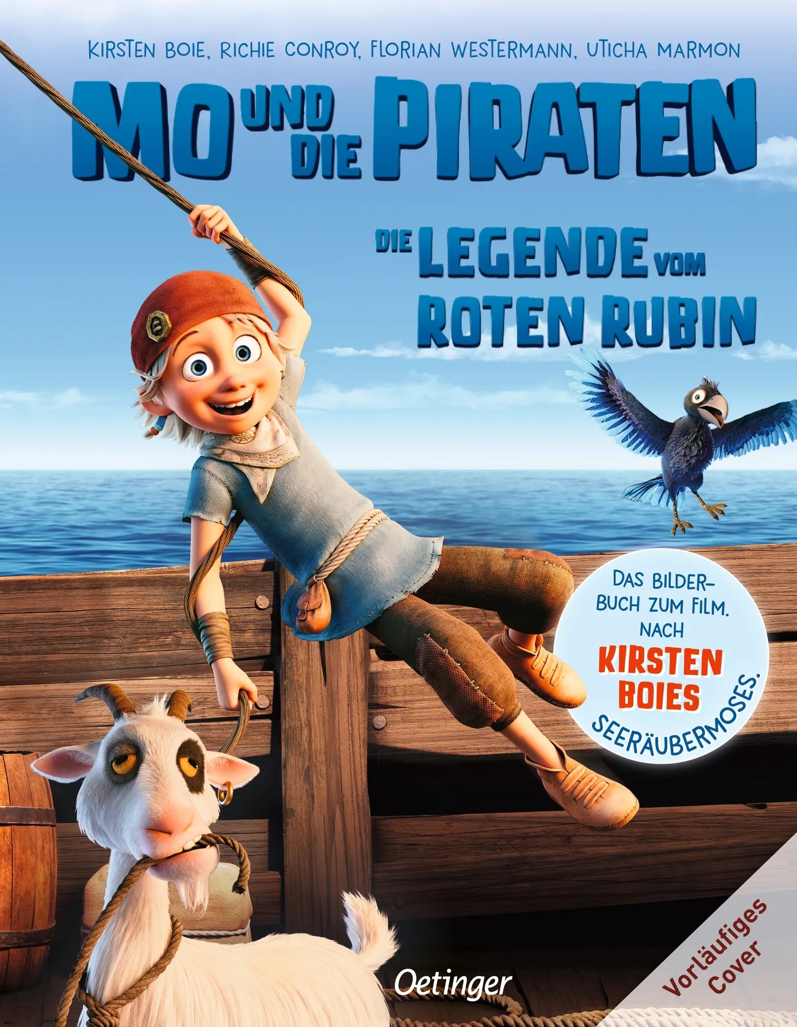 Cover: Mo und die Piraten. Die Legende vom Roten Rubin (Hardcover) von Uticha Marmon