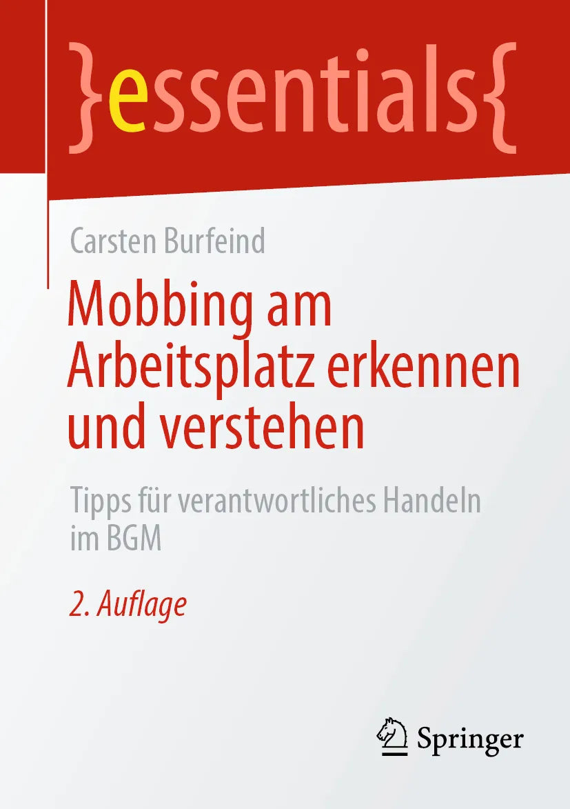 Cover: Mobbing am Arbeitsplatz erkennen und verstehen (E-Book) von Carsten Burfeind