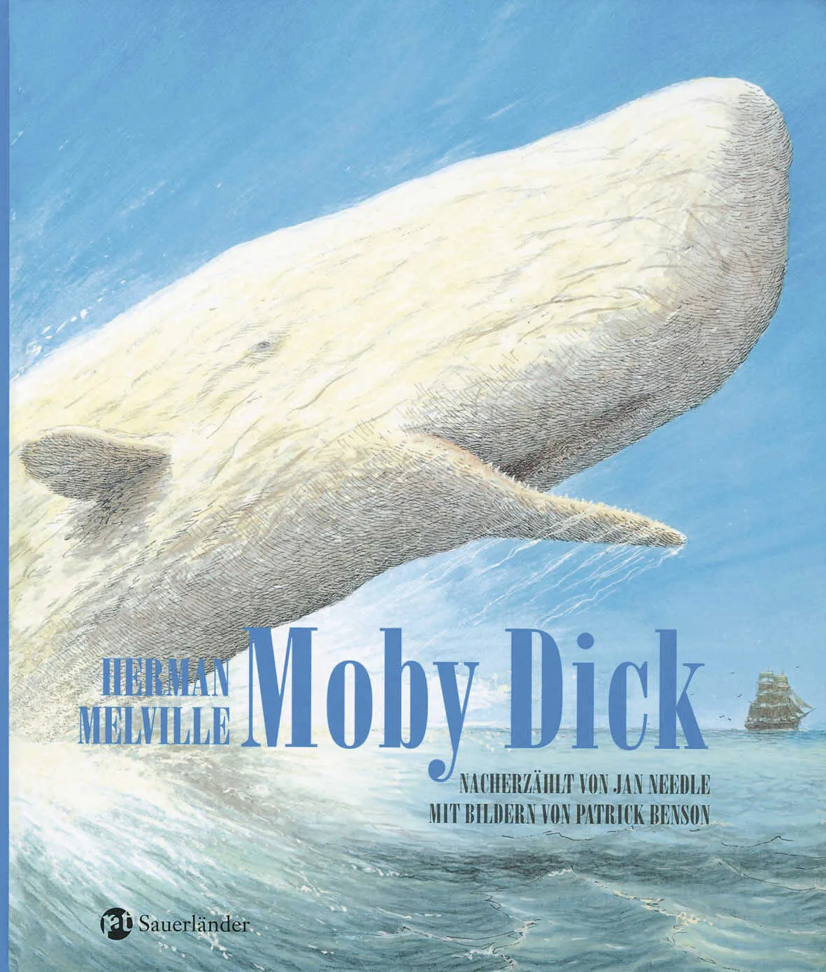 Buchcover von 'Moby Dick' - Gebundene Ausgabe von Herman Melville