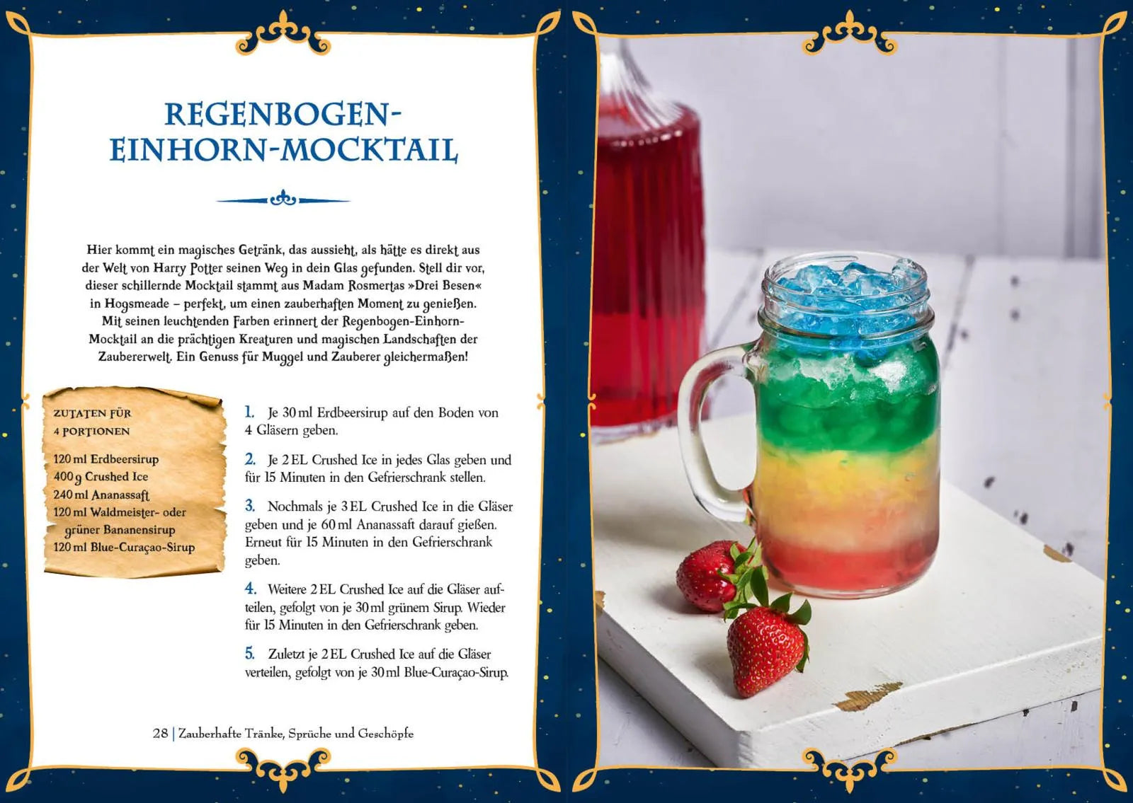 Innenansicht von 'Mocktails für Potter-Fans' - Gebundene Ausgabe