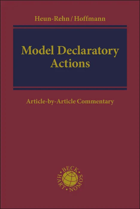 Model Declaratory Actions - German Collective Consumer Litigation