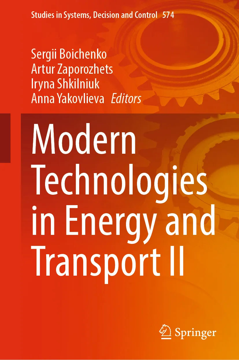 Cover: Modern Technologies in Energy and Transport II (E-Book)
