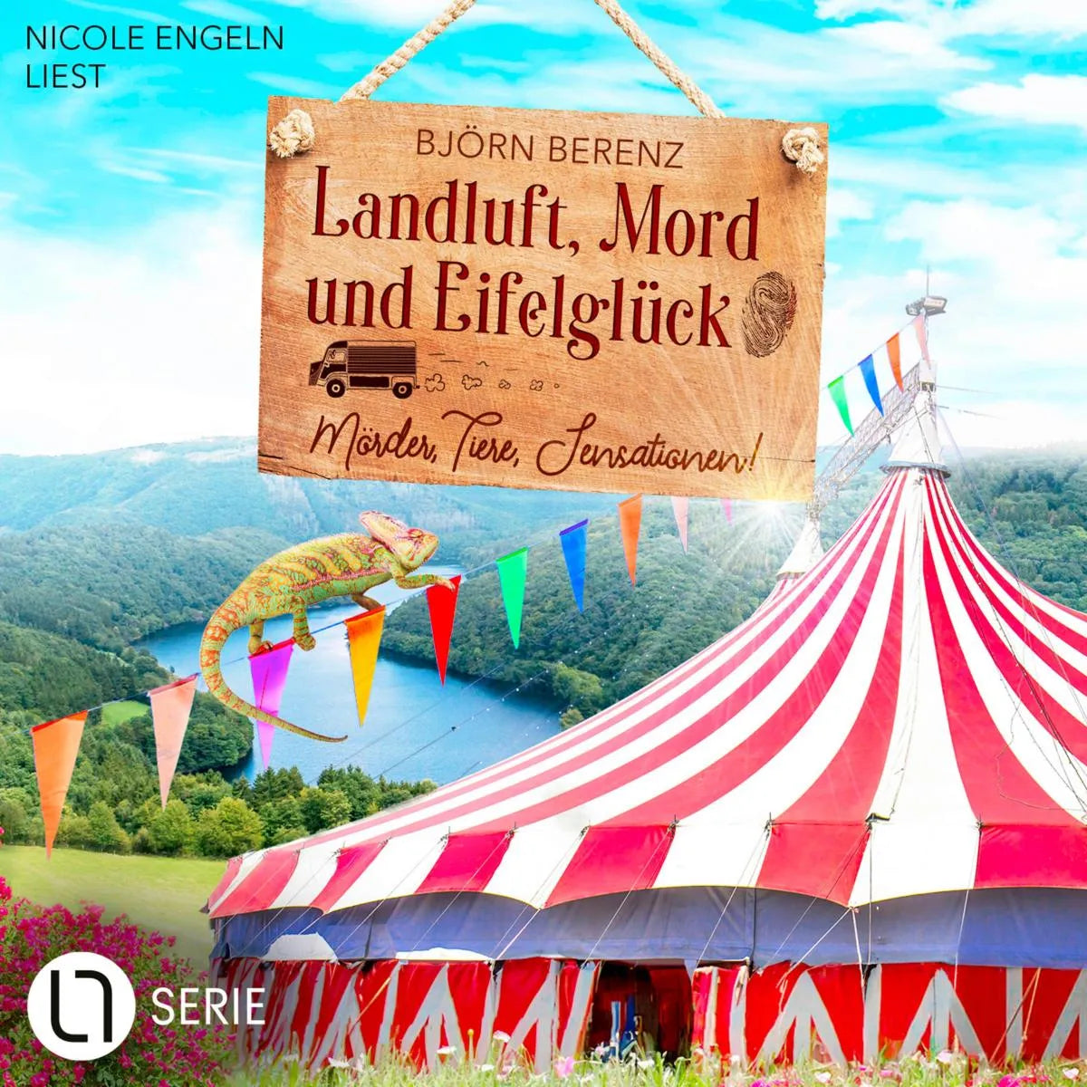 Cover: Mörder, Tiere, Sensationen! (Hörbuch Download) von Björn Berenz