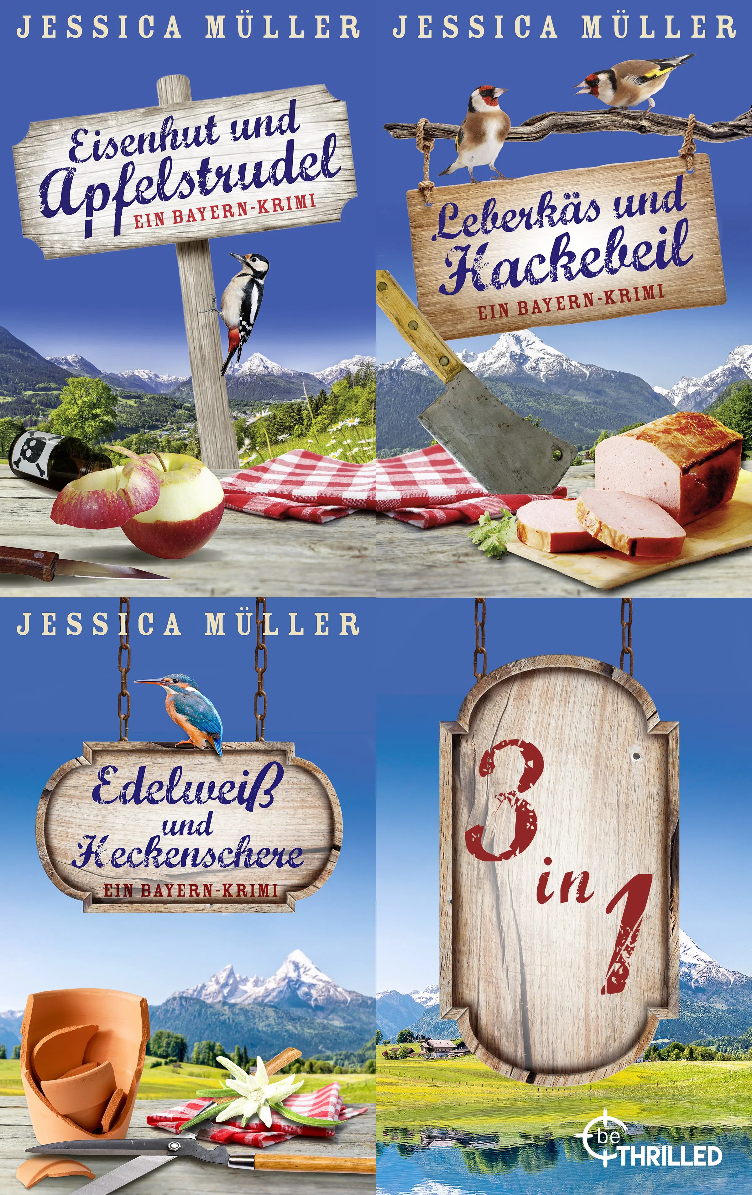 Cover: Mörderisches Krindelsdorf 1-3 (E-Book) von Jessica Müller