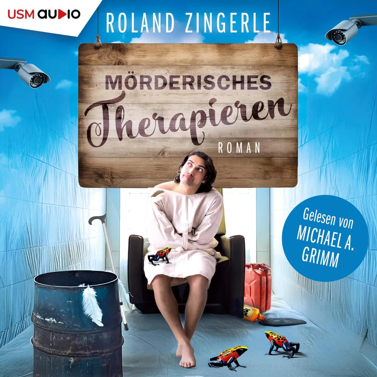 Cover: Mörderisches Therapieren (Hörbuch Download) von Roland Zingerle