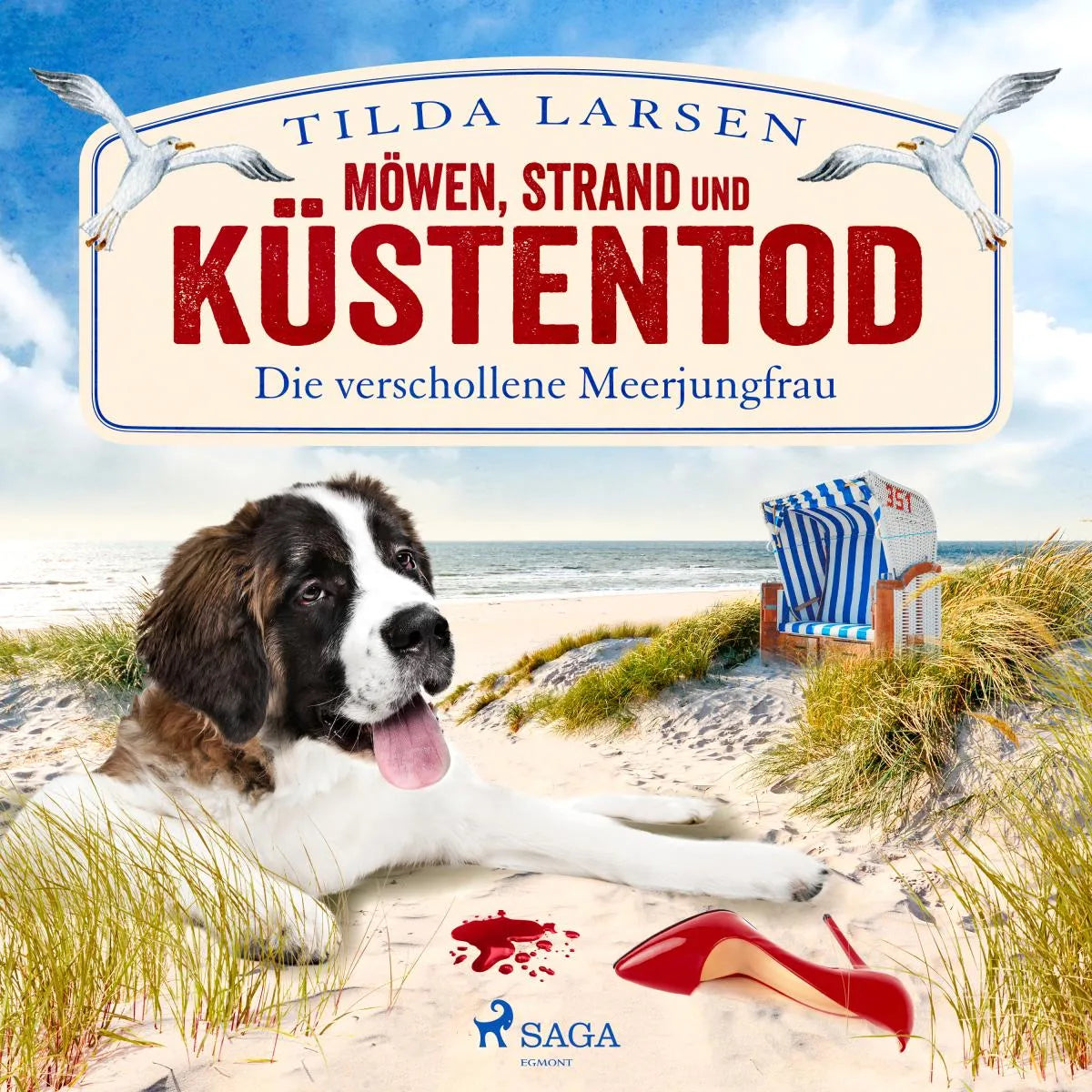 Cover: Möwen, Strand und Küstentod: Die verschollene Meerjungfrau (Hörbuch Download) von Tilda Larsen