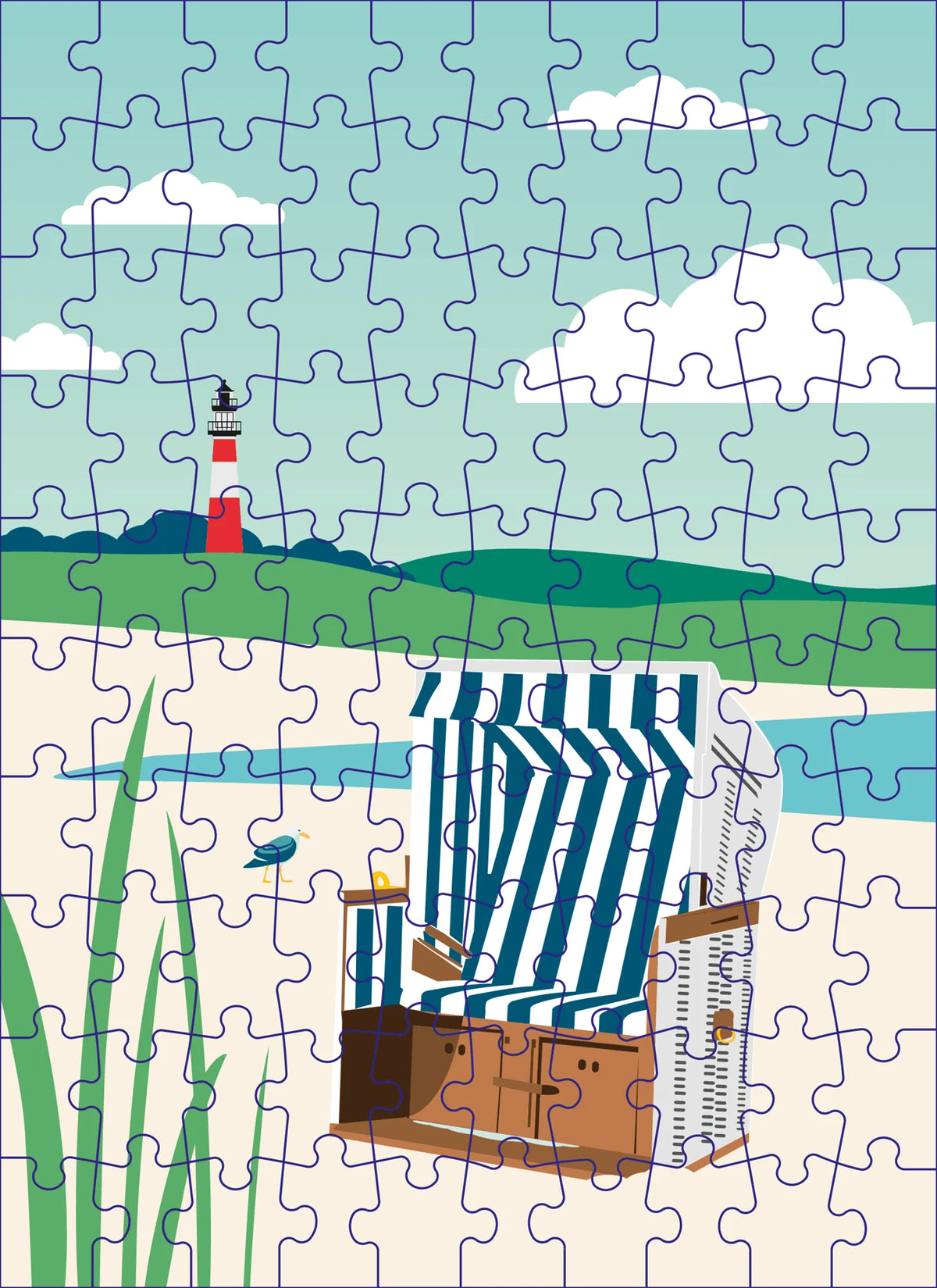 Moin! Kleine Puzzle-Grüße von der Küste – Ansicht