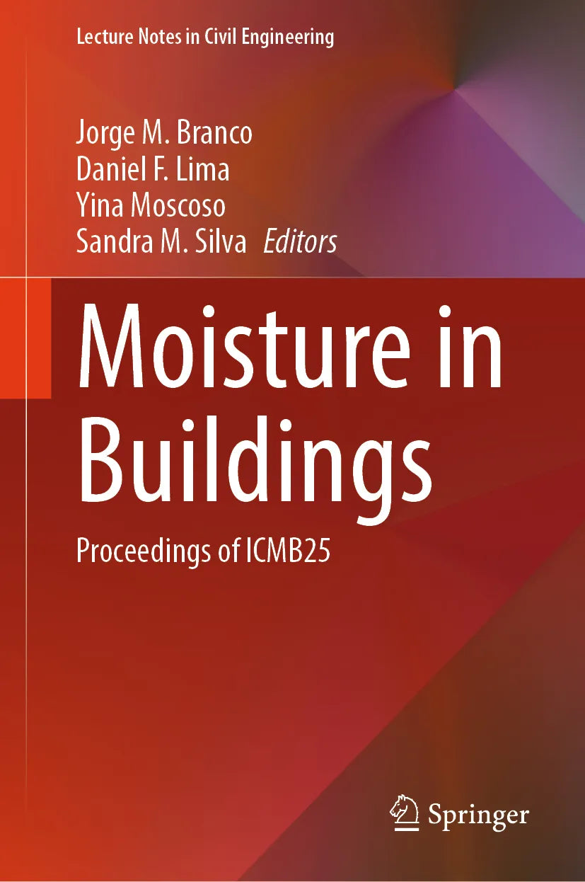 Cover: Moisture in Buildings (E-Book)