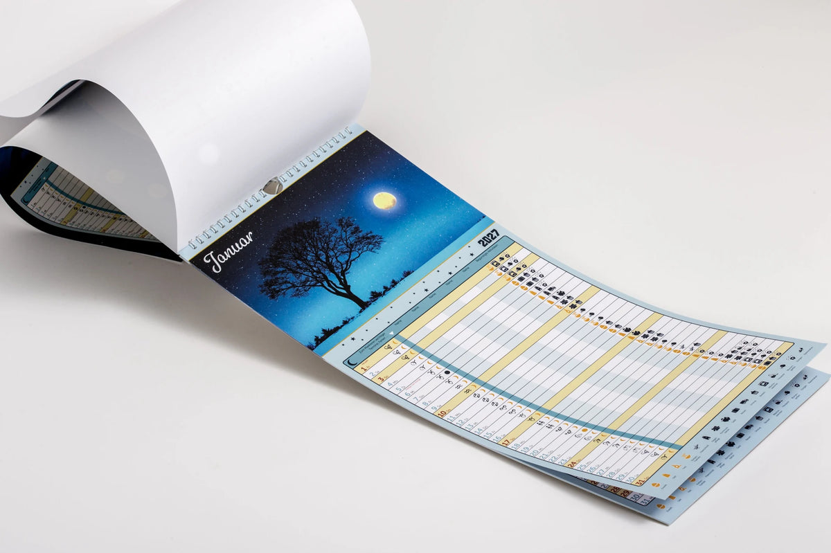 Mond-Familienplaner 2027 – Ansicht