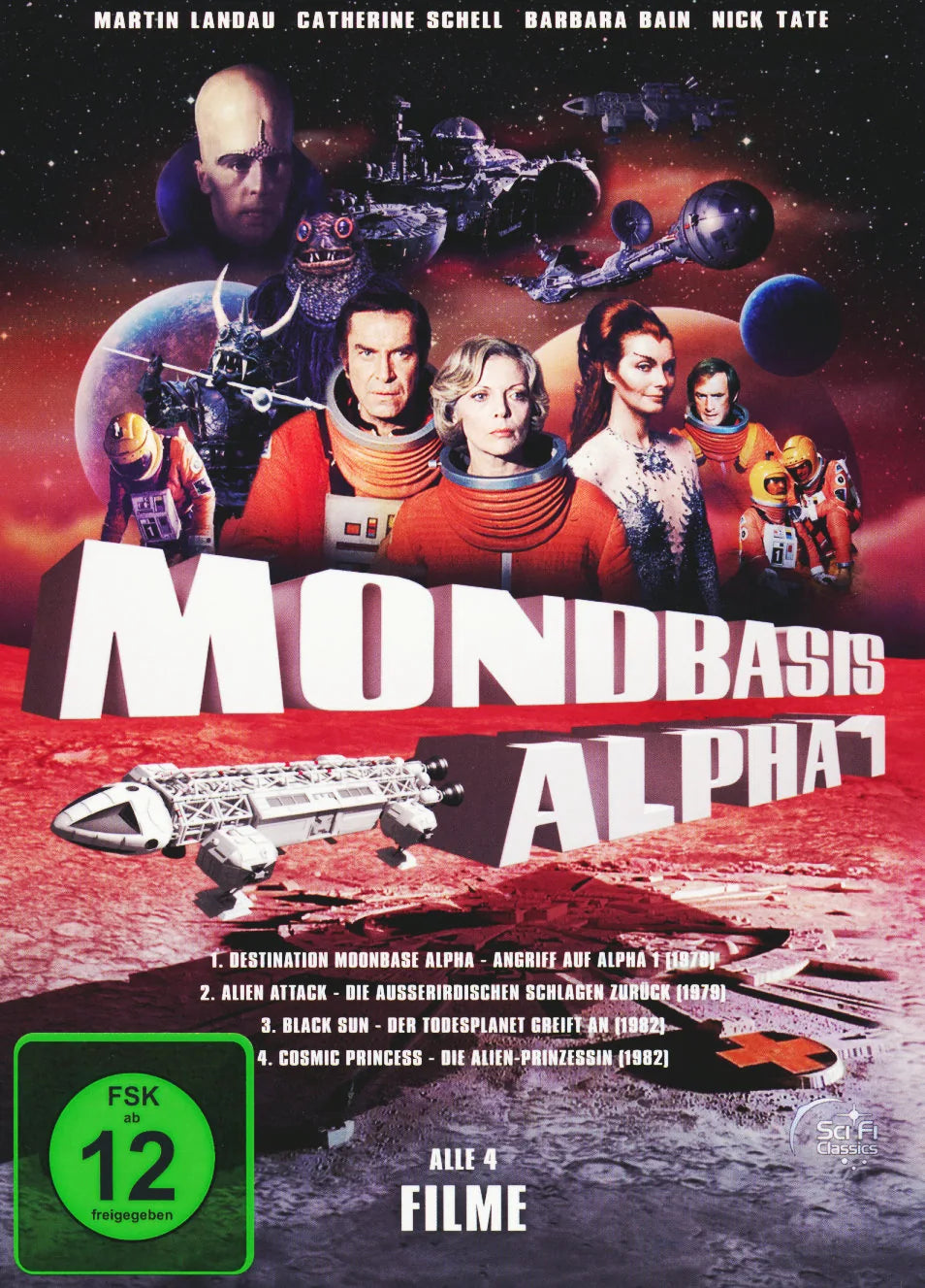 Mondbasis Alpha 1 - Spielfilme-Box  [4 DVDs] - DVD