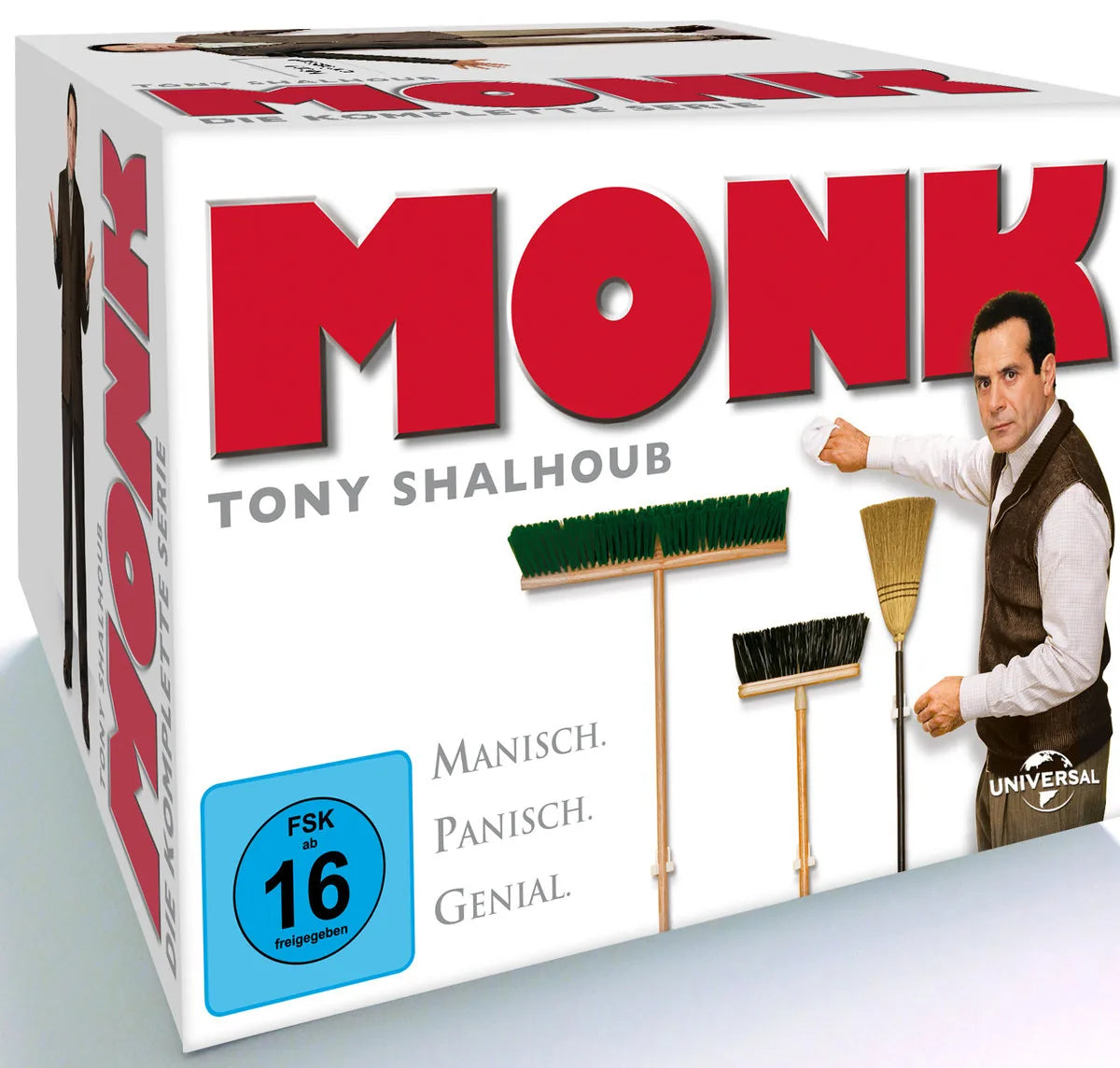 Monk - Staffel 1-8  - Gesamtbox  [32 DVDs] - DVD