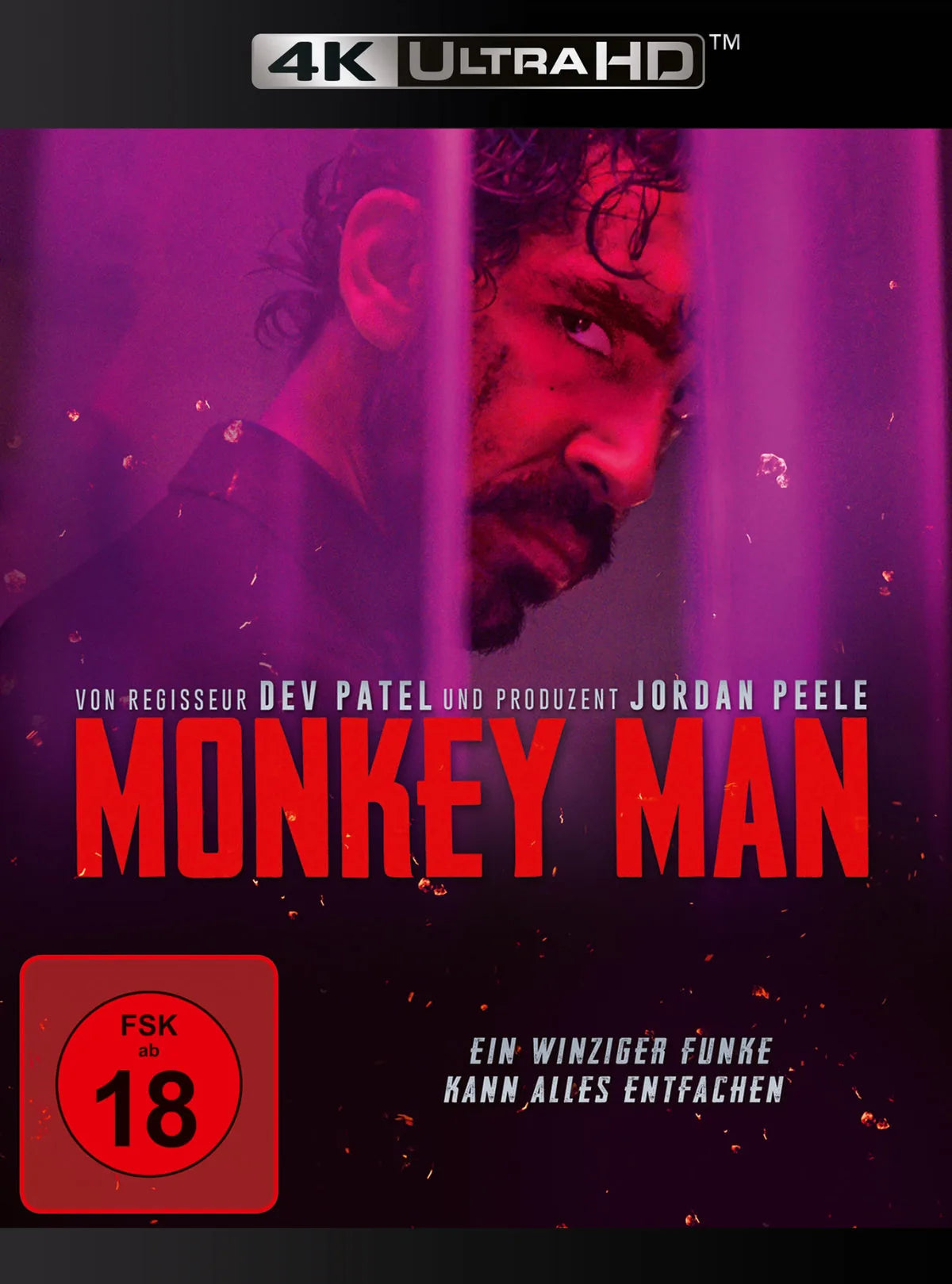 Monkey Man - Blu-ray 4K Ultra HD