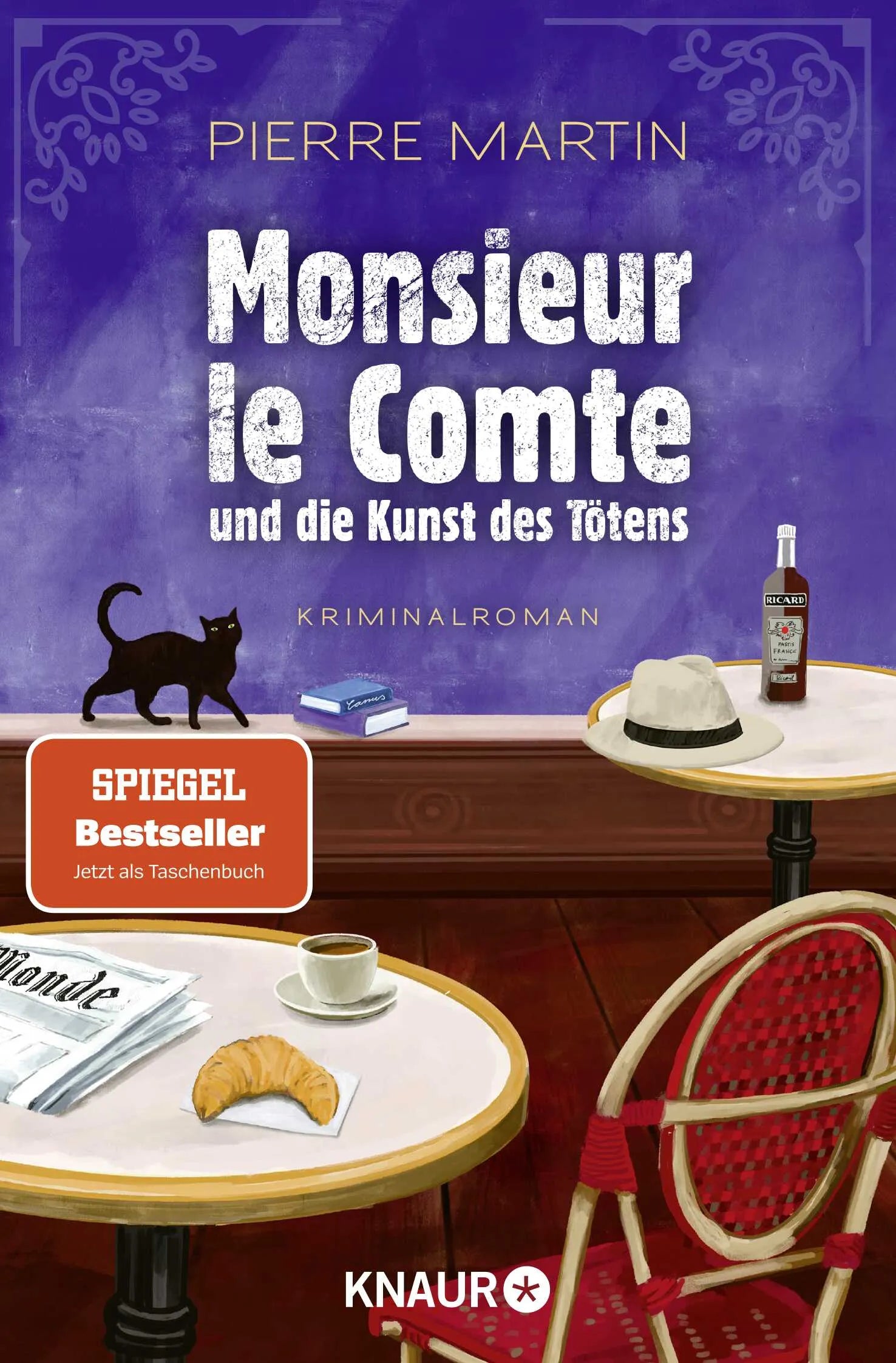 Buchcover von 'Monsieur le Comte und die Kunst des Tötens' - Taschenbuch von Pierre Martin