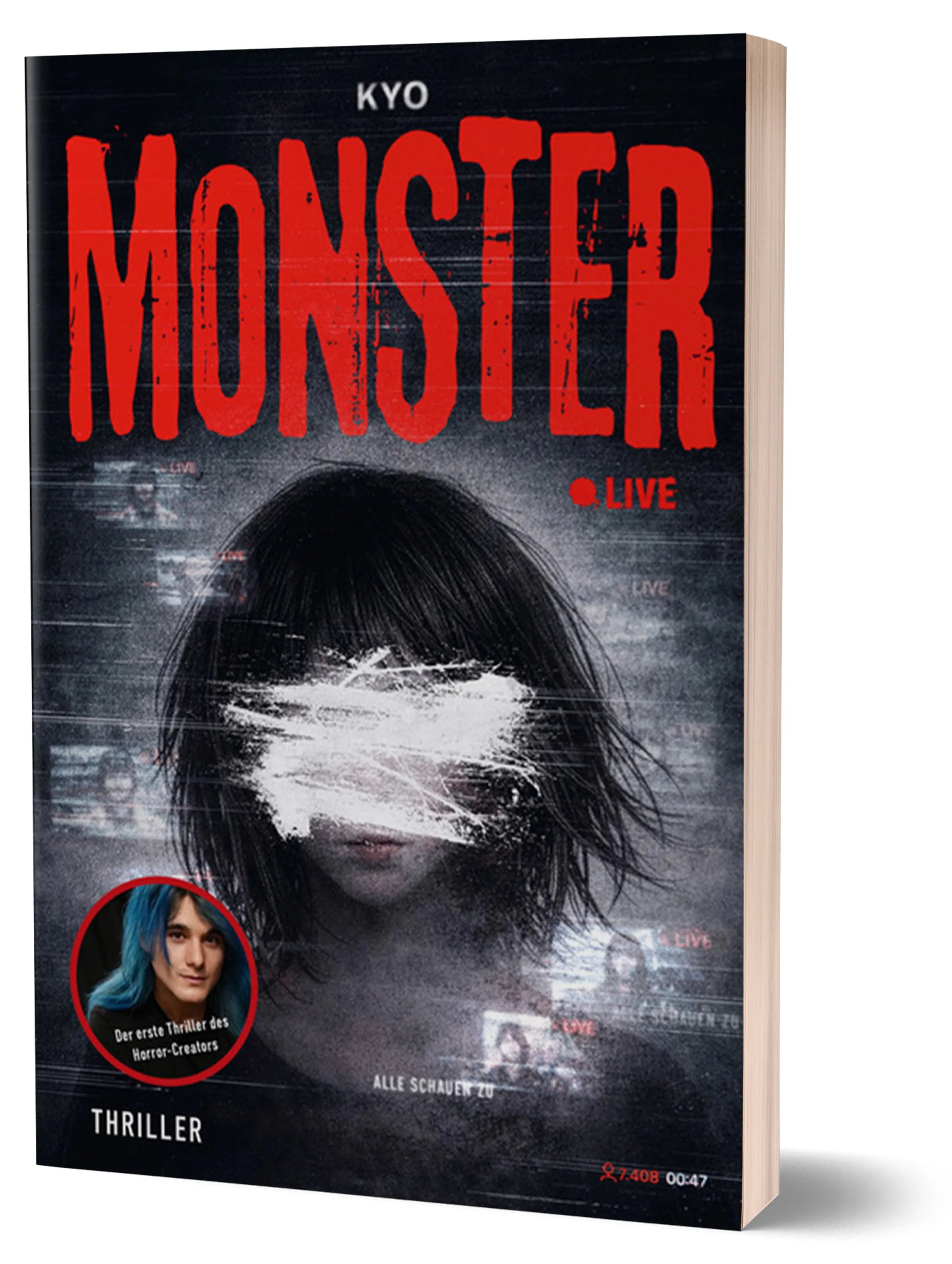 Cover: MONSTER [● LIVE] (Taschenbuch) von Kyo
