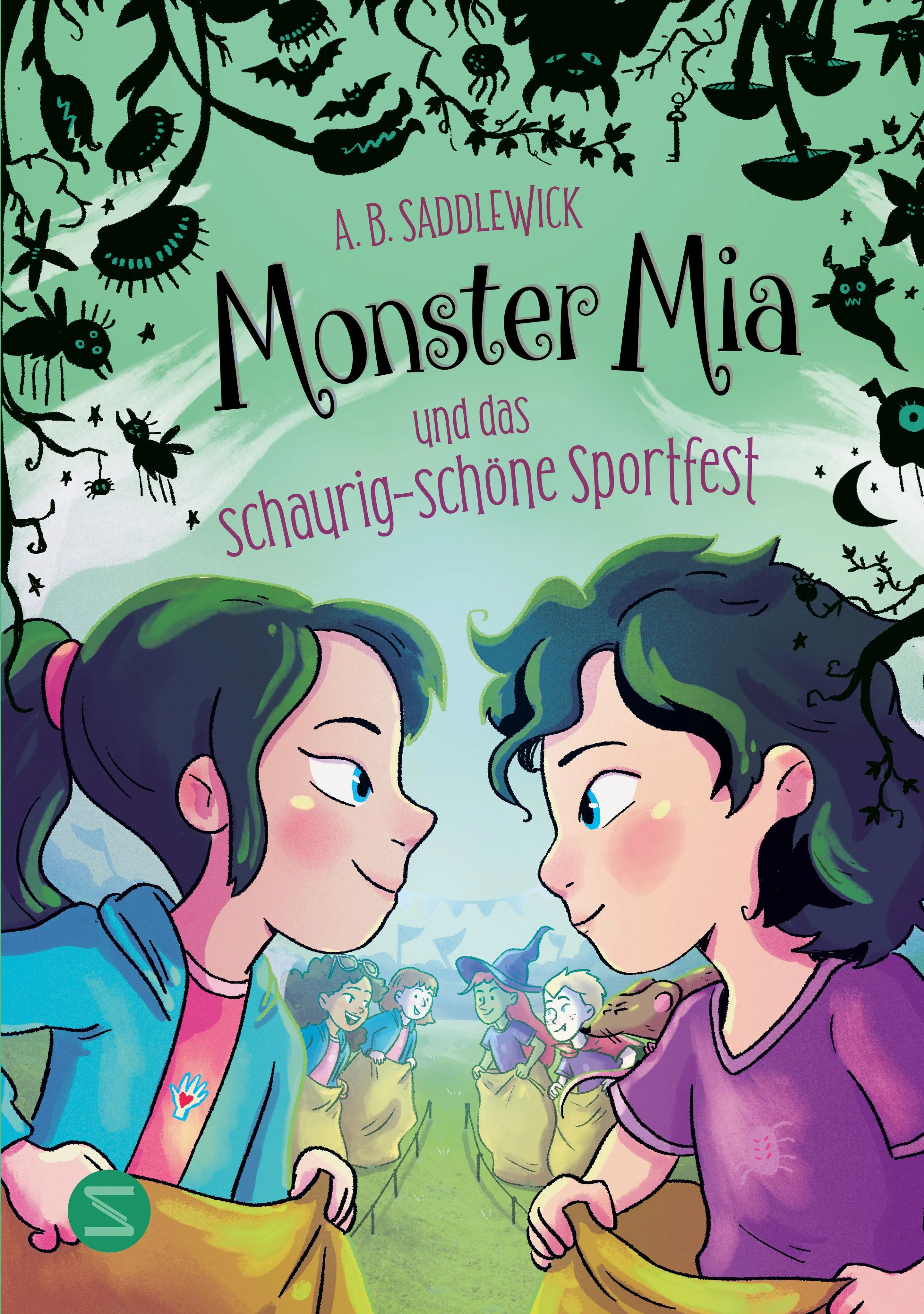 Cover: Monster Mia und das schaurig-schöne Sportfest (Hardcover) von A. B. Saddlewick
