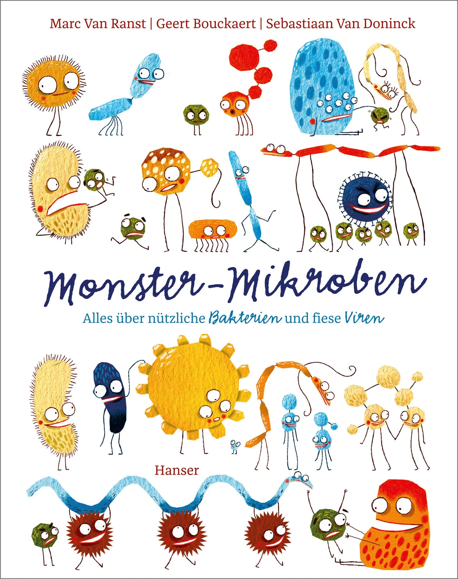 Buchcover von 'Monster-Mikroben' - Gebundene Ausgabe von Marc Van Ranst