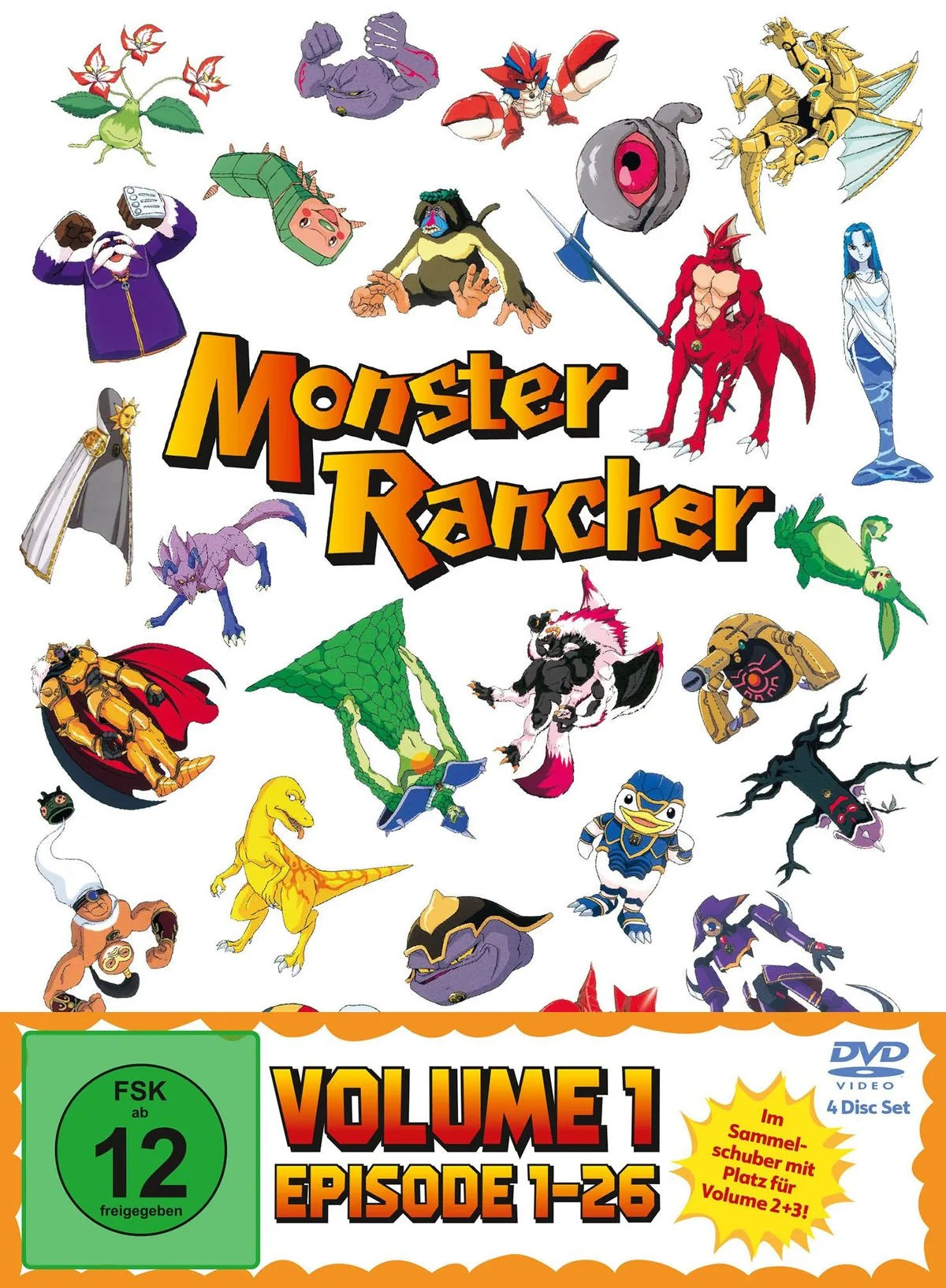 Monster Rancher Vol. 1 (Ep. 1-26) - DVD