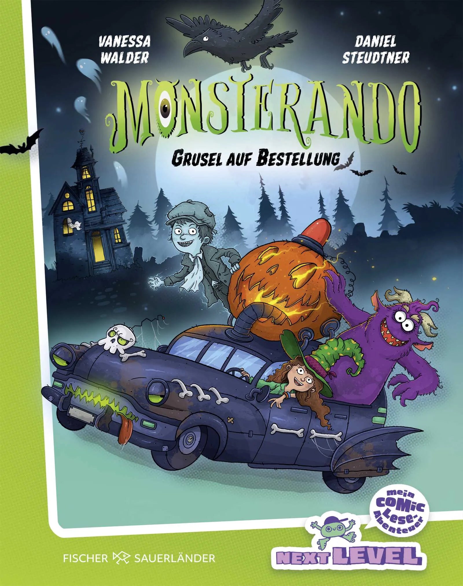 Buchcover von 'Monsterando: Grusel auf Bestellung' - Gebundene Ausgabe von Vanessa Walder