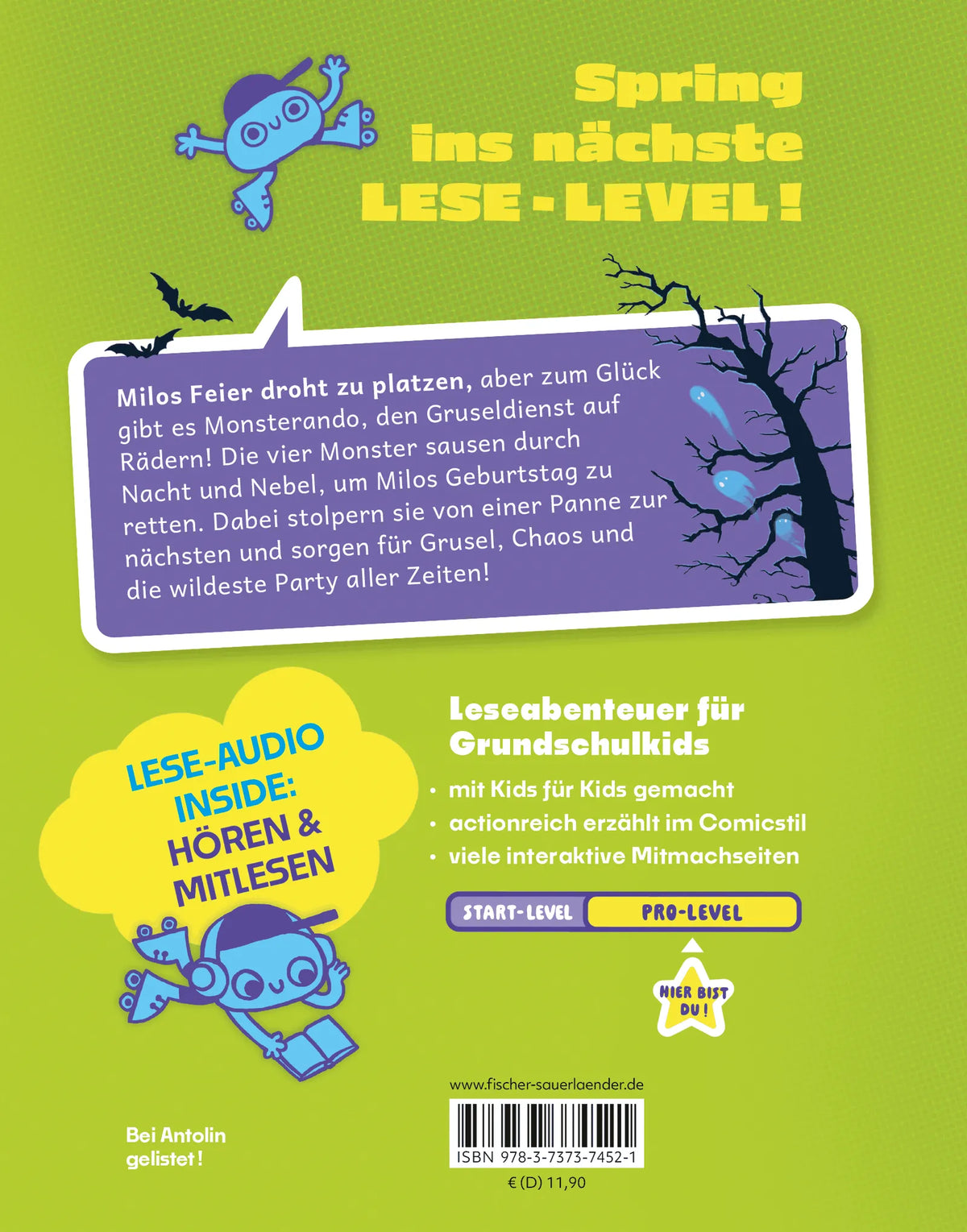Rückseite: Monsterando: Grusel auf Bestellung (Hardcover)