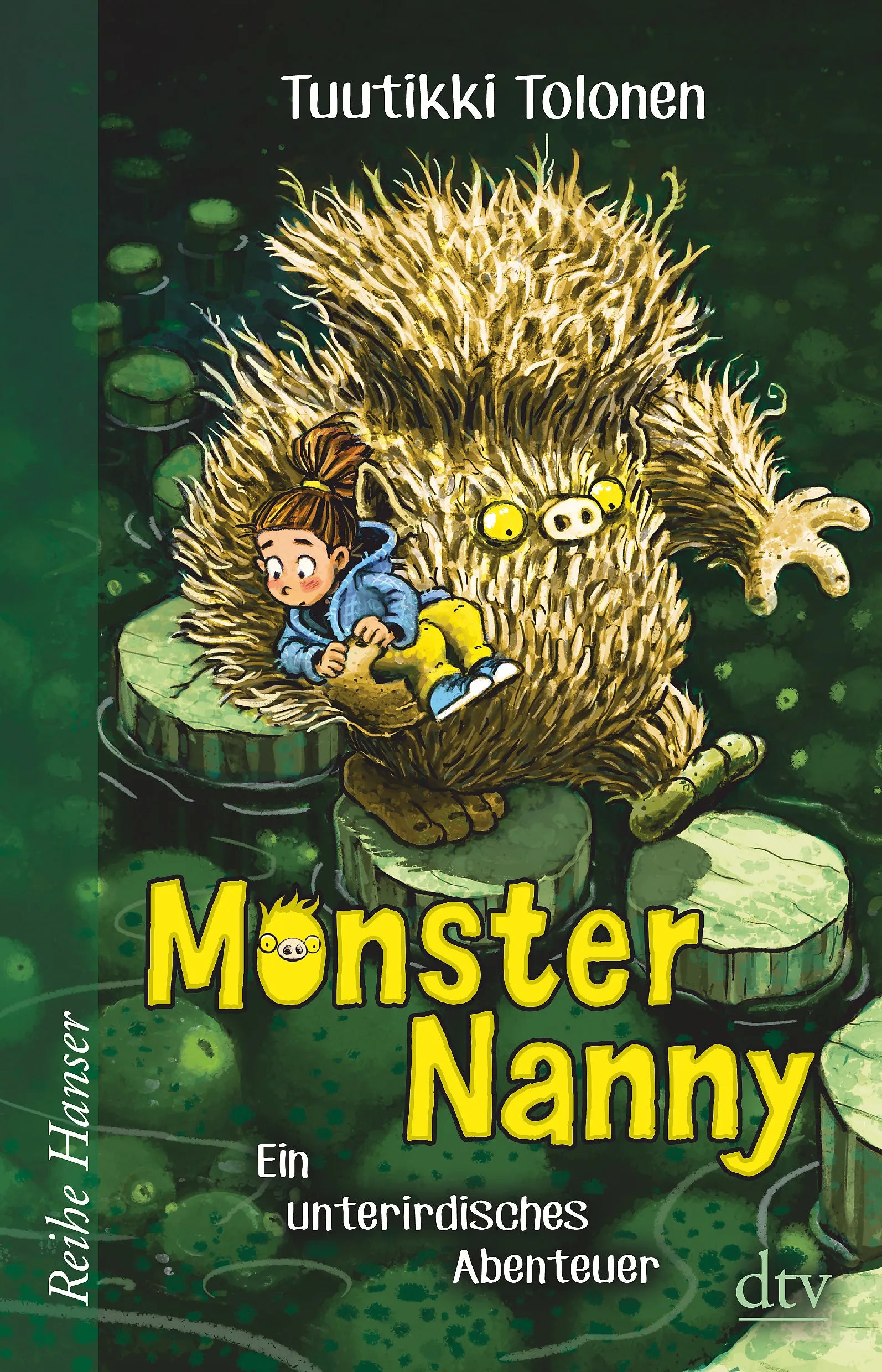 Buchcover von 'Monsternanny - Ein unterirdisches Abenteuer' - Taschenbuch von Tuutikki Tolonen