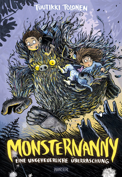 Buchcover von 'Monsternanny - Eine ungeheuerliche Überraschung' - Gebundene Ausgabe von Tuutikki Tolonen