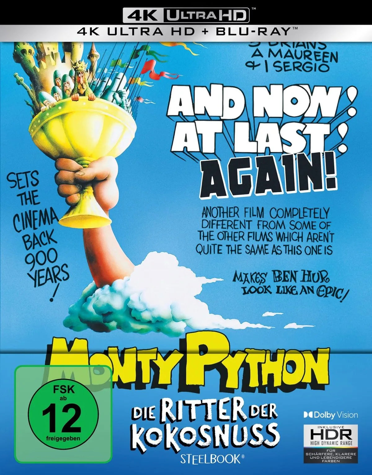 Monty Python - Die Ritter der Kokosnuss - Blu-ray 4K Ultra HD