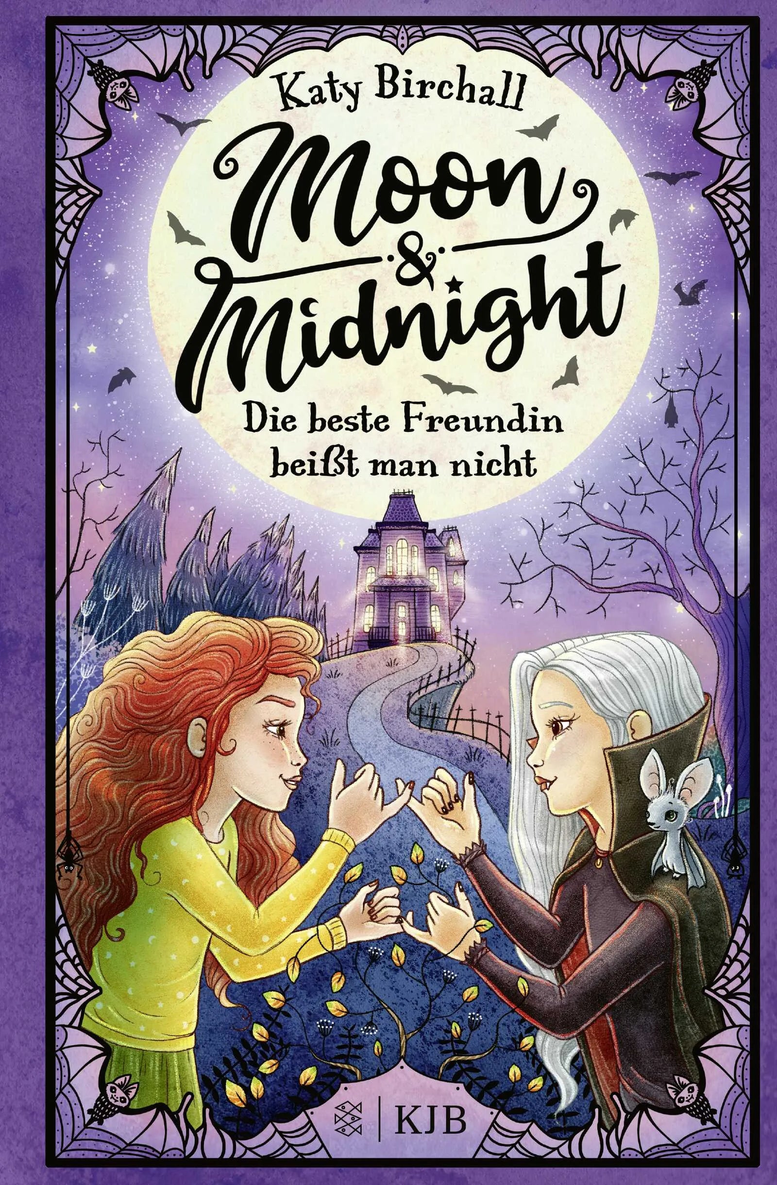 Buchcover von 'Moon & Midnight − Die beste Freundin beißt man nicht' - Gebundene Ausgabe von Katy Birchall