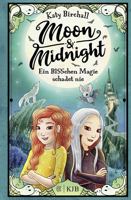Buchcover von 'Moon &amp; Midnight − Ein BISSchen Magie schadet nie' - Gebundene Ausgabe von Katy Birchall