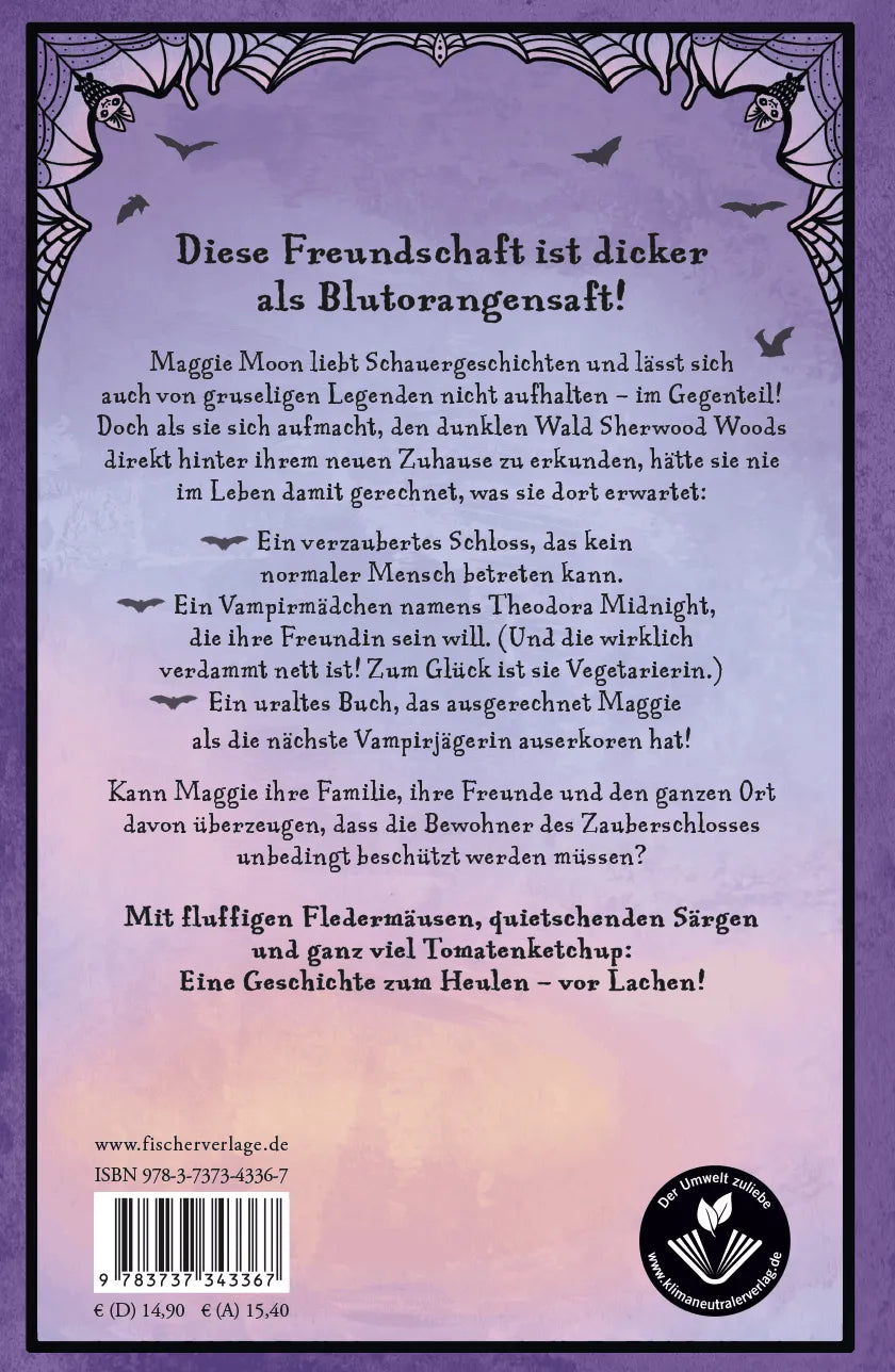 Rückseite: Moon & Midnight − Die beste Freundin beißt man nicht (Hardcover)