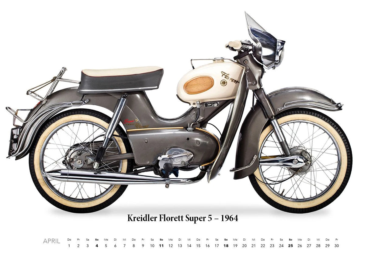 Mopeds 2027 Kalender – Ansicht