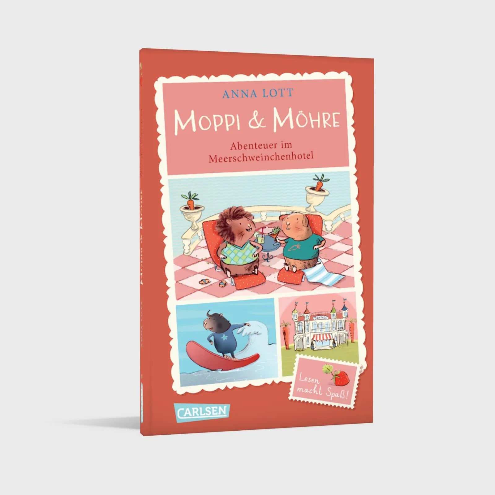 Produktansicht: Moppi und Möhre - Abenteuer im Meerschweinchenhotel (Taschenbuch)