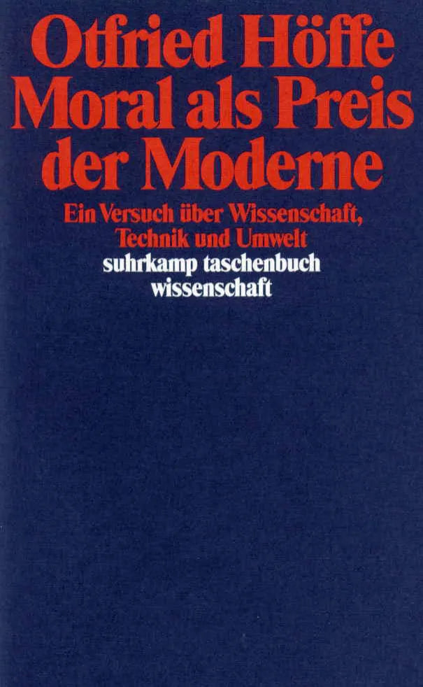 Buchcover von 'Moral als Preis der Moderne' - Taschenbuch von Otfried Höffe