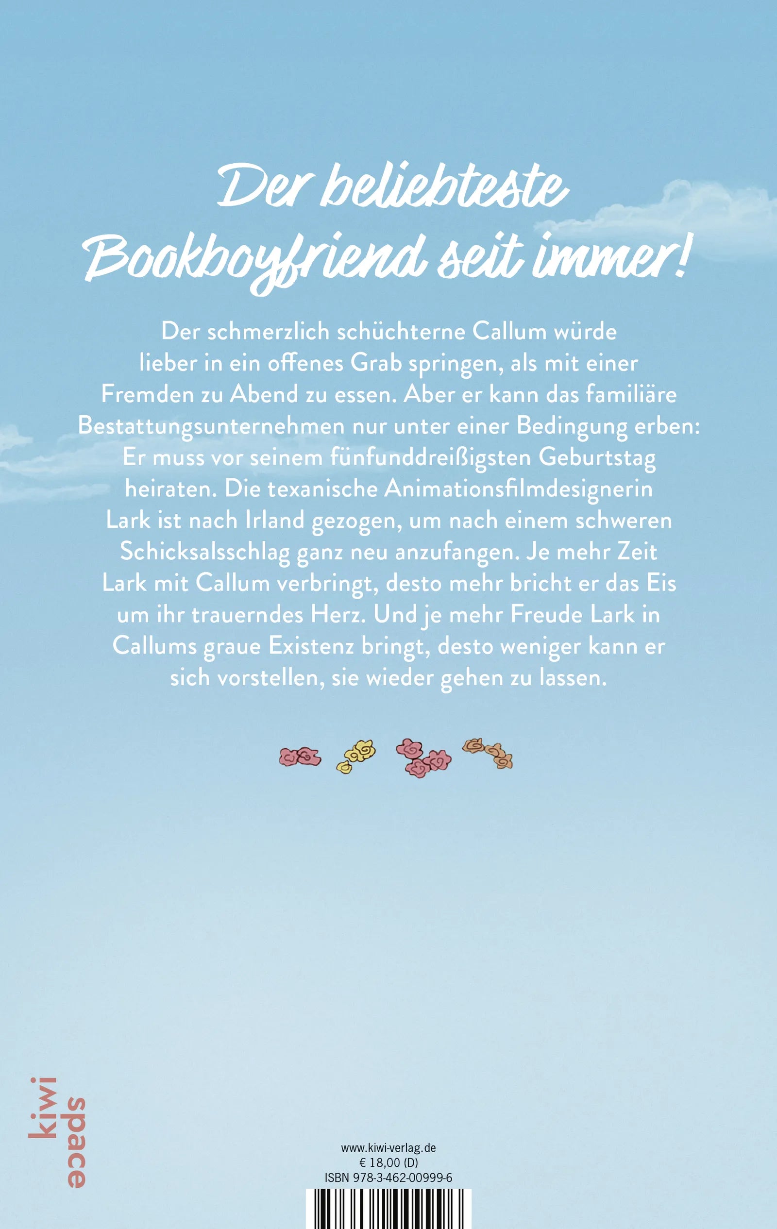 Buchrückseite von 'Morbidly Yours' mit Klappentext - Paperback