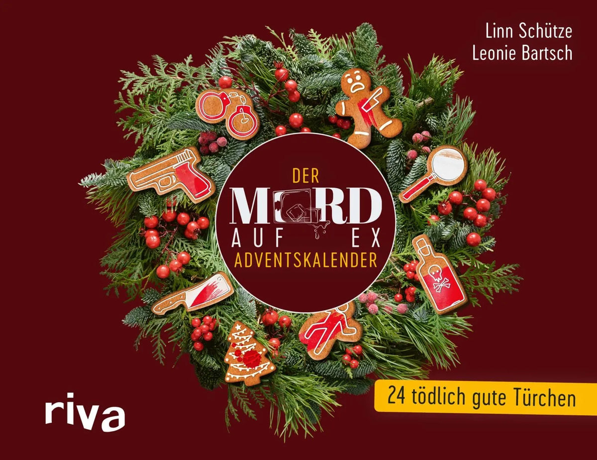 Cover: Mord auf Ex – Der Adventskalender (Hardcover) von Leonie Bartsch