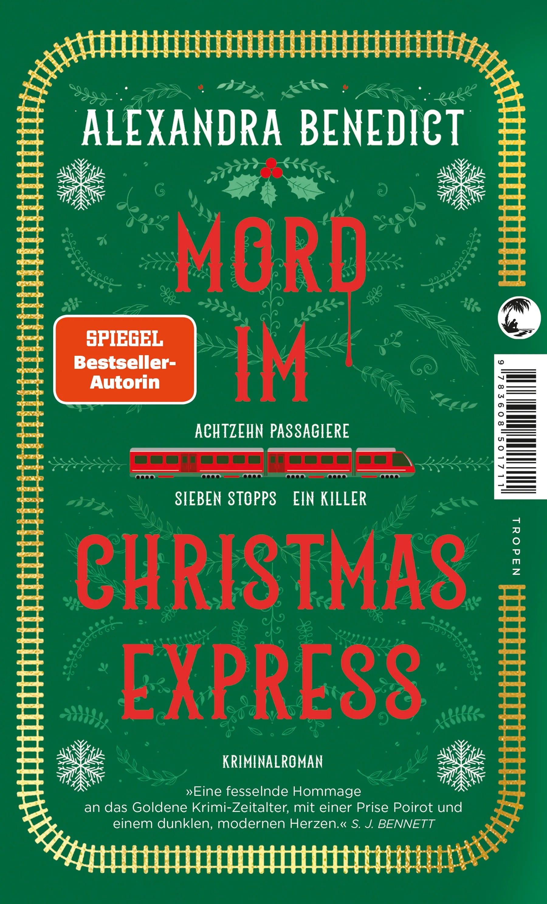Cover: Mord im Christmas Express (Taschenbuch) von Alexandra Benedict