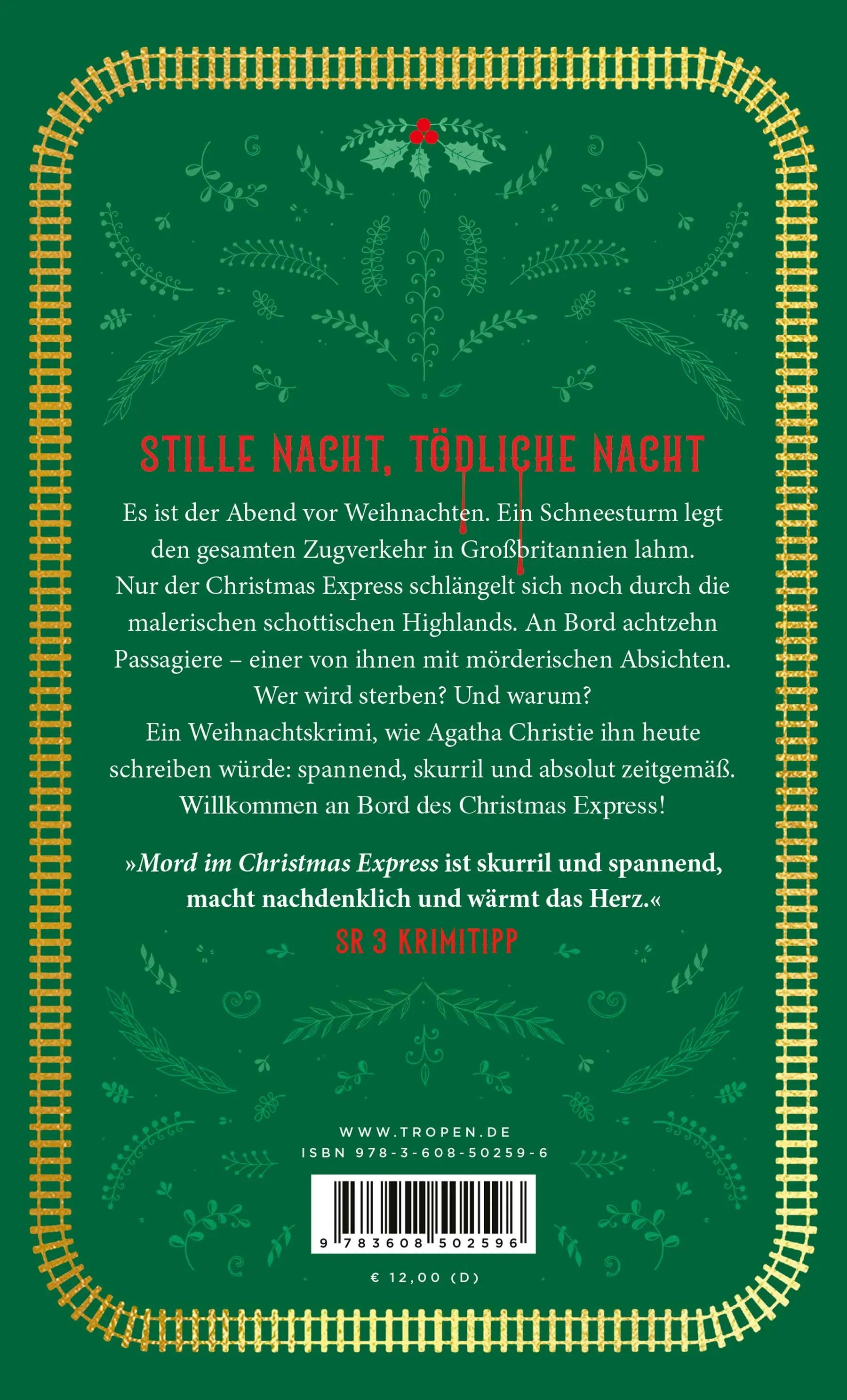 Rückseite: Mord im Christmas Express (Taschenbuch)