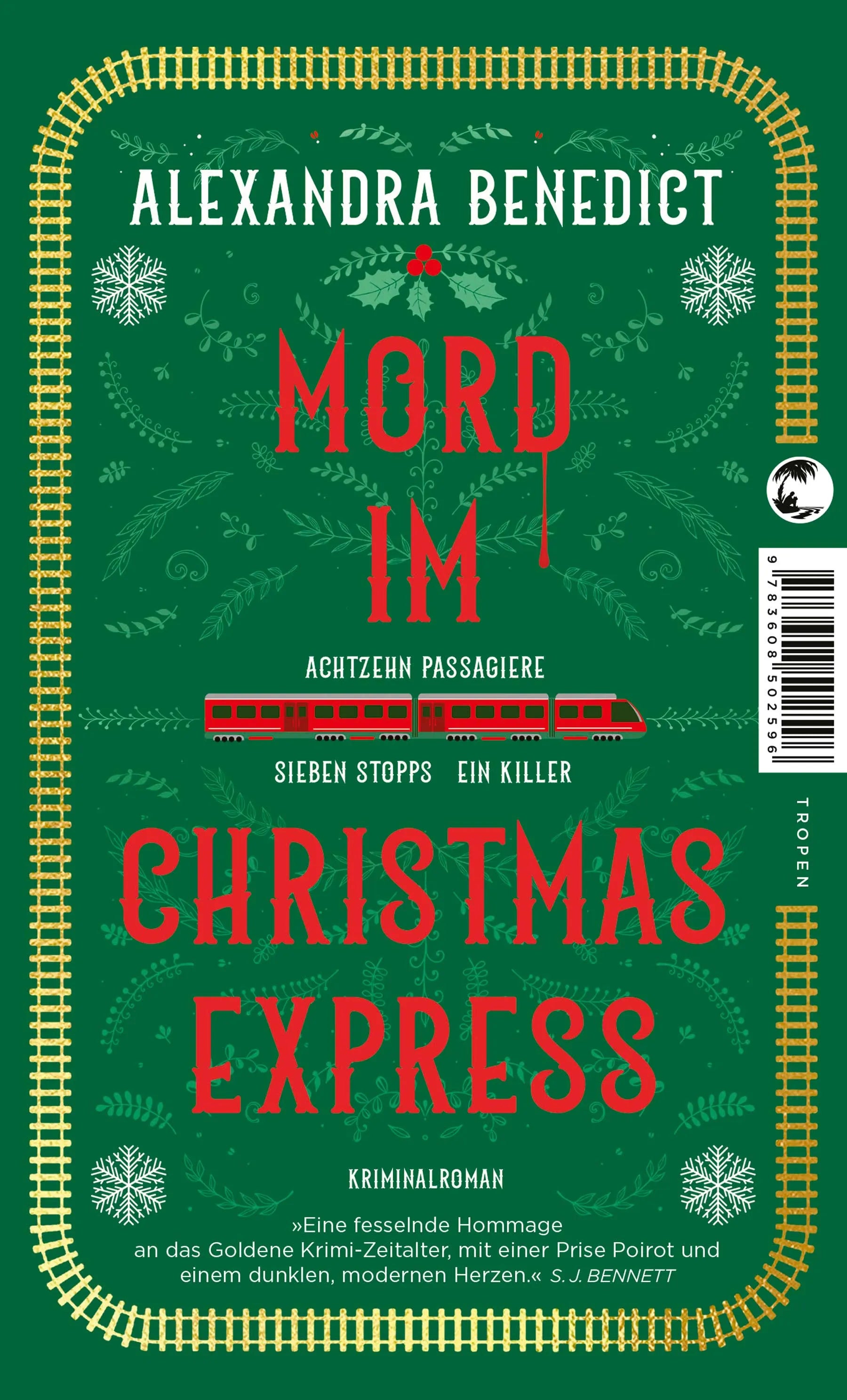 Buchcover von 'Mord im Christmas Express' - Paperback von Alexandra Benedict
