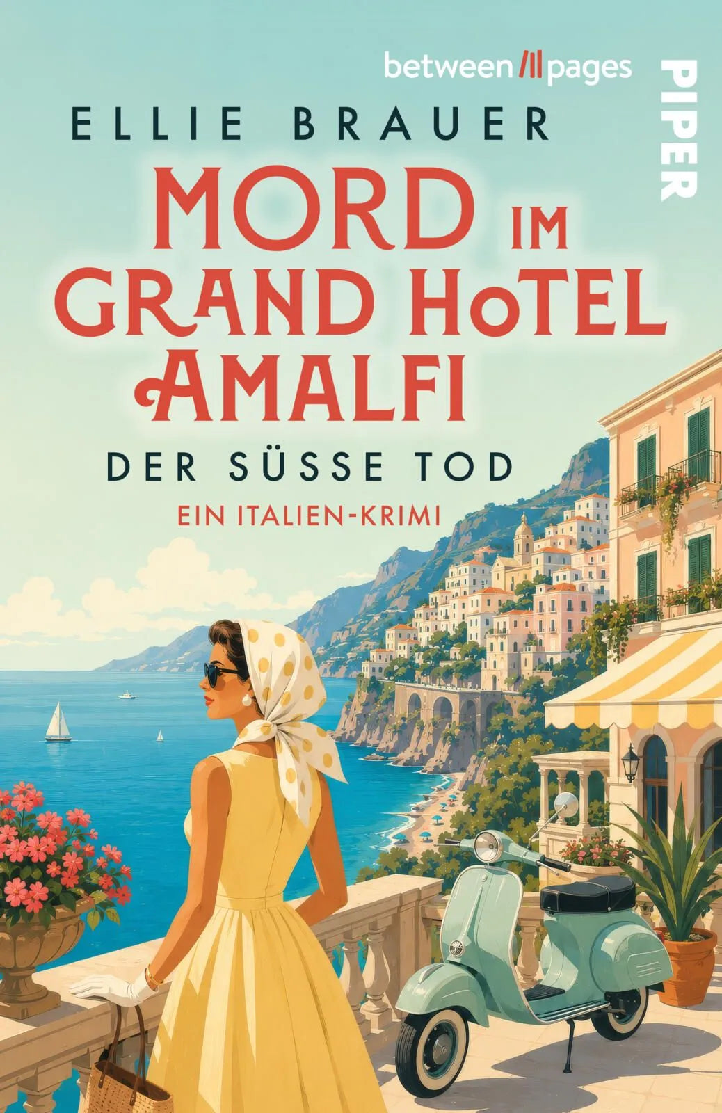 Cover: Mord im Grand Hotel Amalfi – Der süße Tod (Taschenbuch) von Ellie Brauer