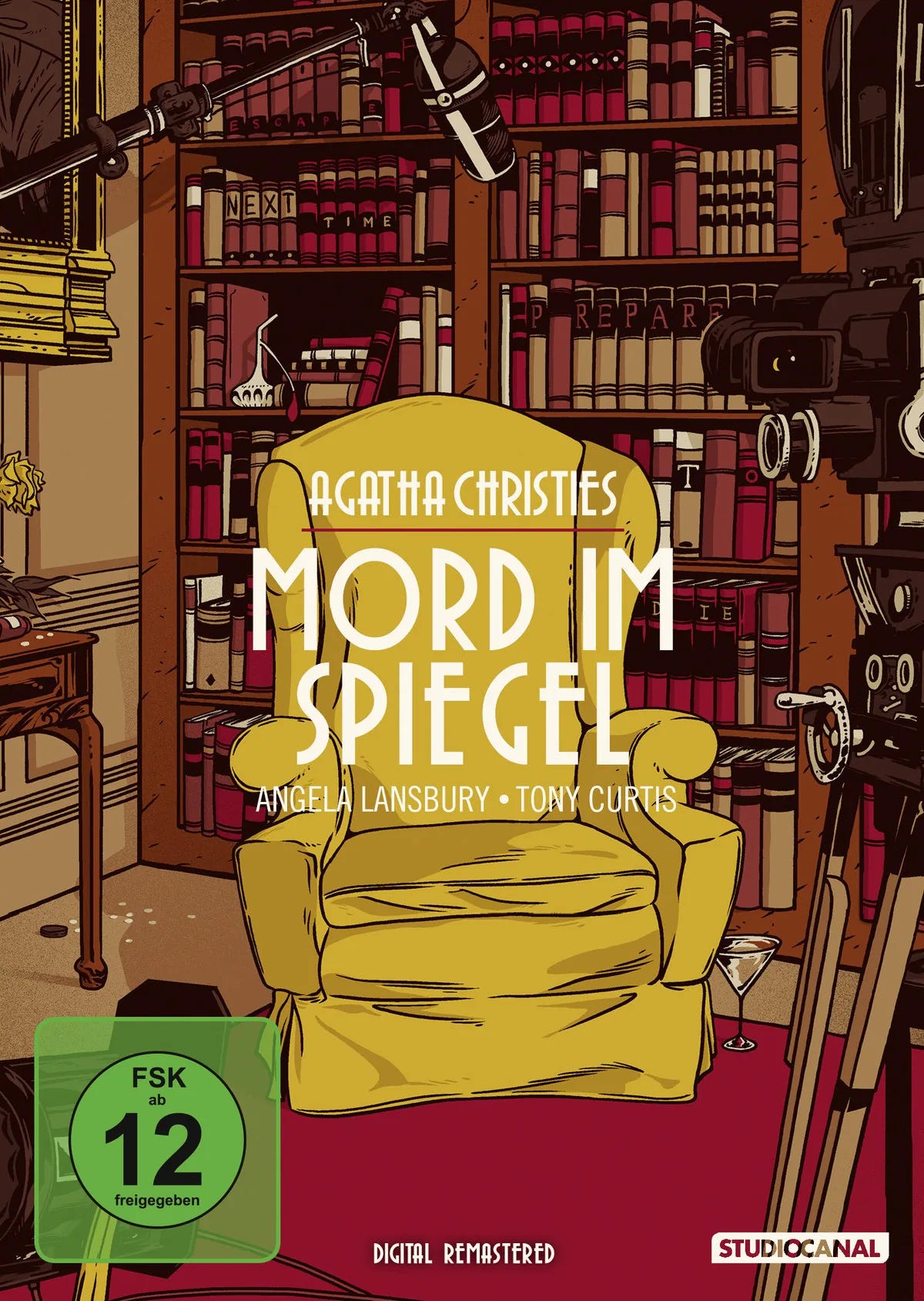 Mord im Spiegel - Agatha Christie - Digital Rem. - DVD