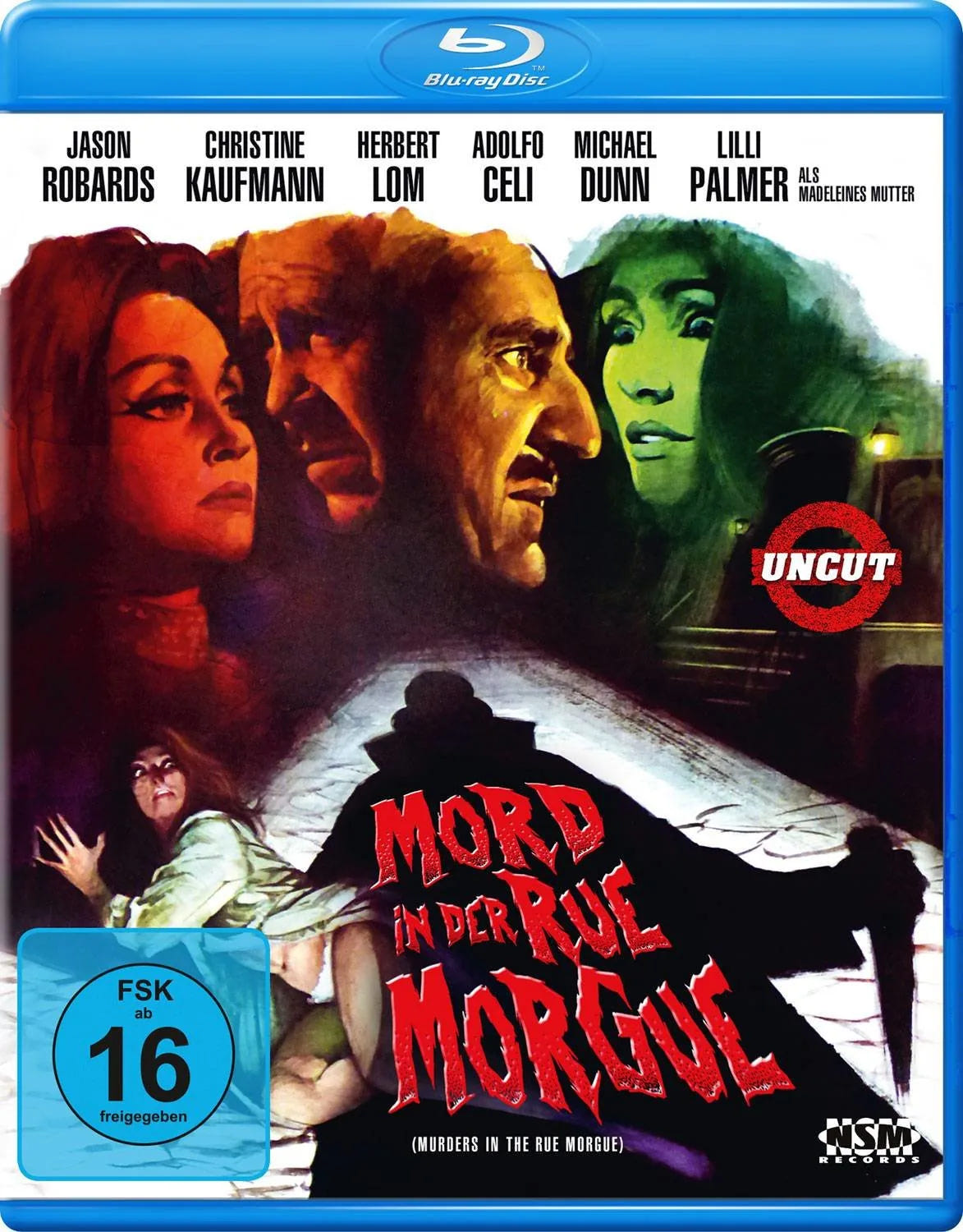 Mord in der Rue Morgue - Blu-ray Disc