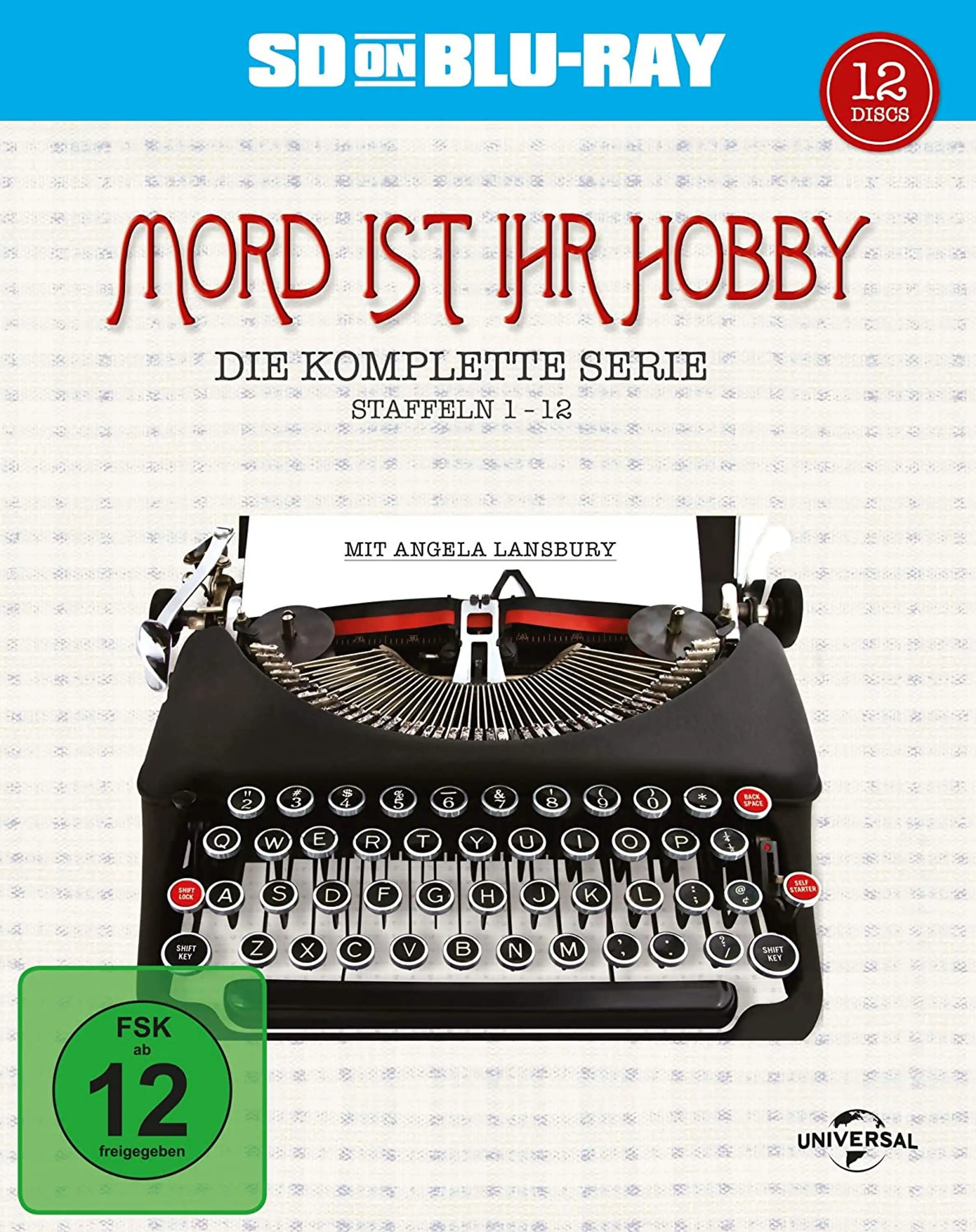 Mord ist ihr Hobby – Die komplette Serie Blu-ray Cover – Frontcover Bild