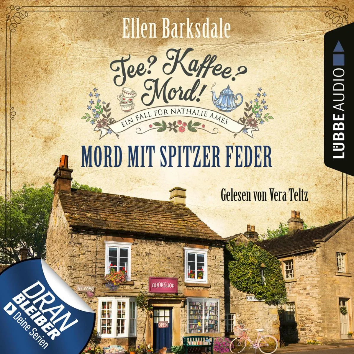 Cover: Mord mit spitzer Feder (Hörbuch Download) von Ellen Barksdale