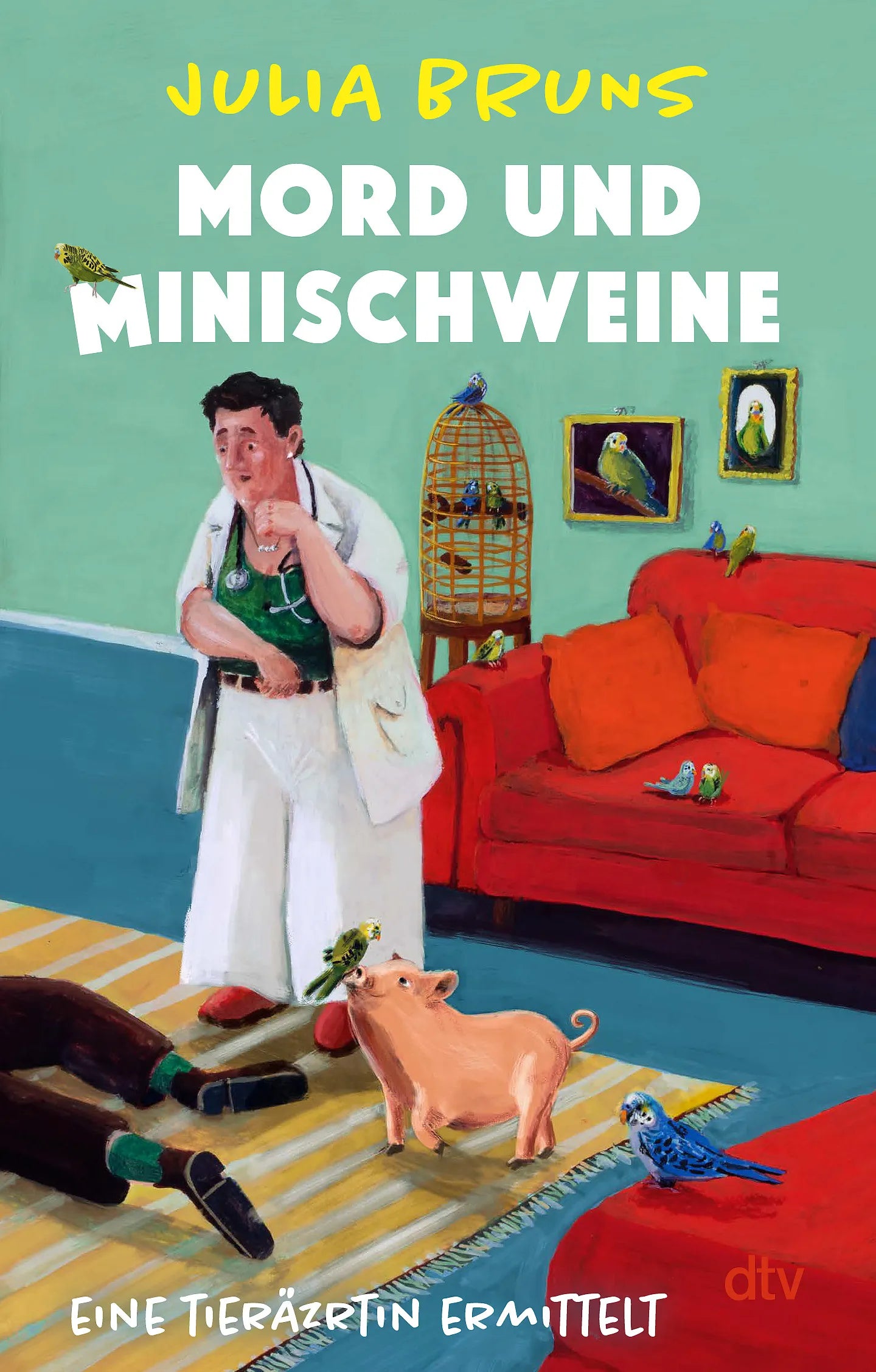 Cover: Mord und Minischweine (Taschenbuch) von Julia Bruns