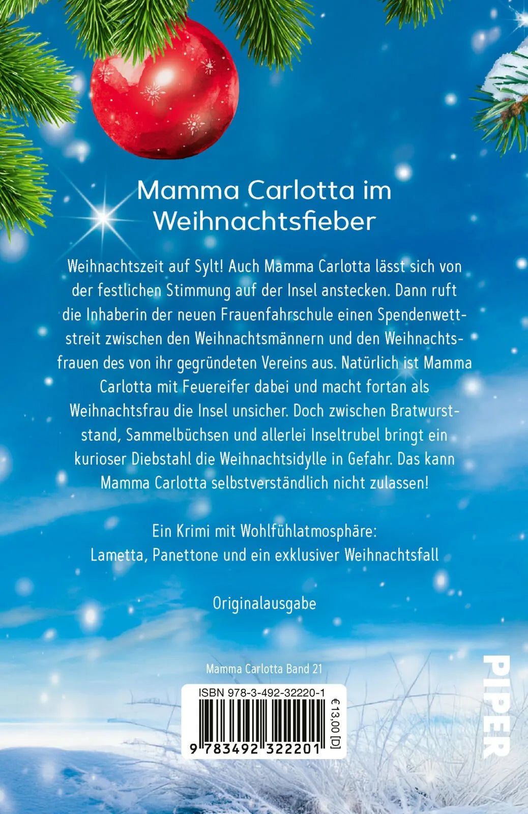 Rückseite: Morgen kommt die Weihnachtsfrau (Taschenbuch)