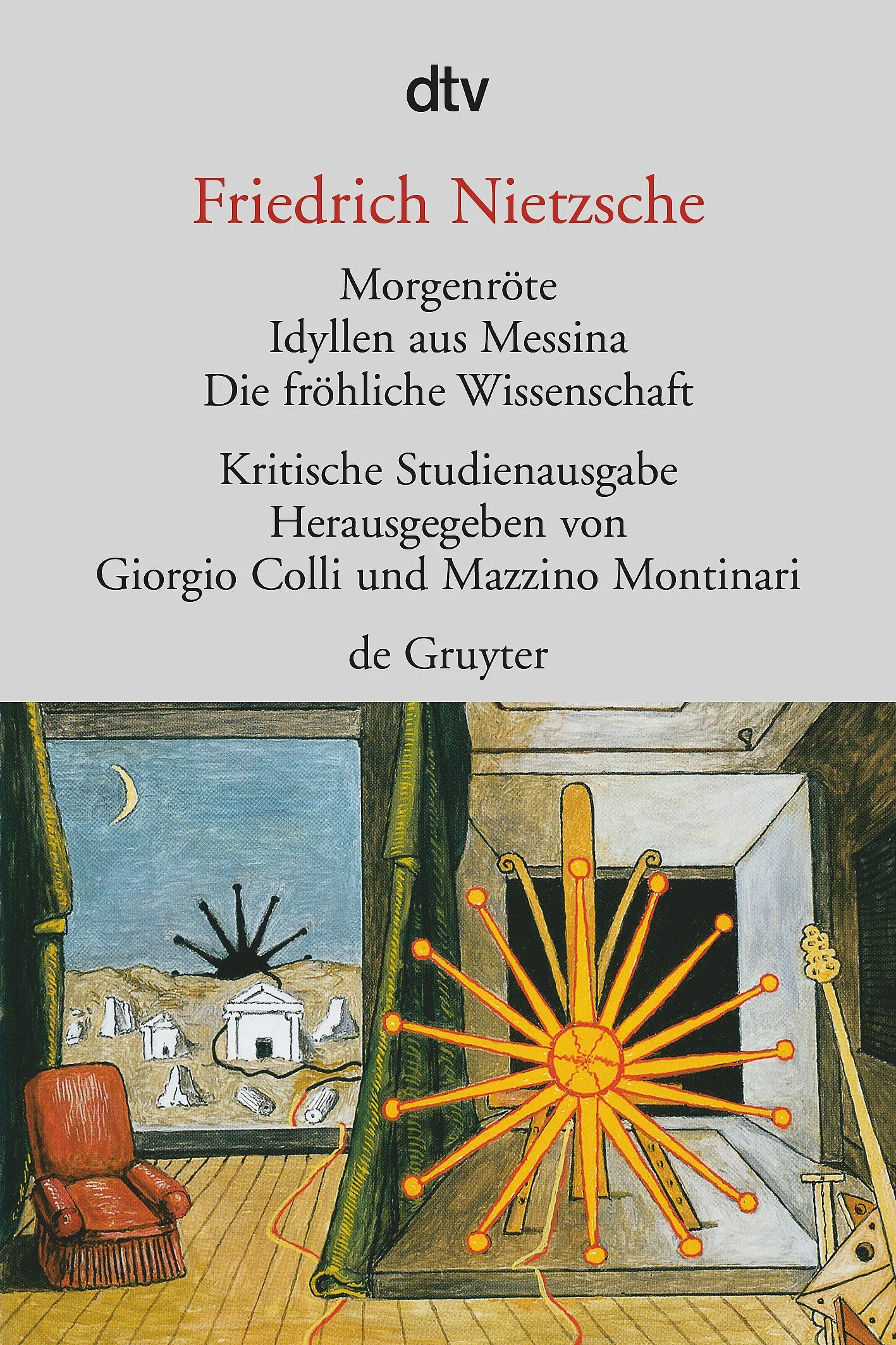 Buchcover von 'Morgenröte. Idyllen aus Messina. Die fröhliche Wissenschaft' - Taschenbuch von Friedrich Nietzsche